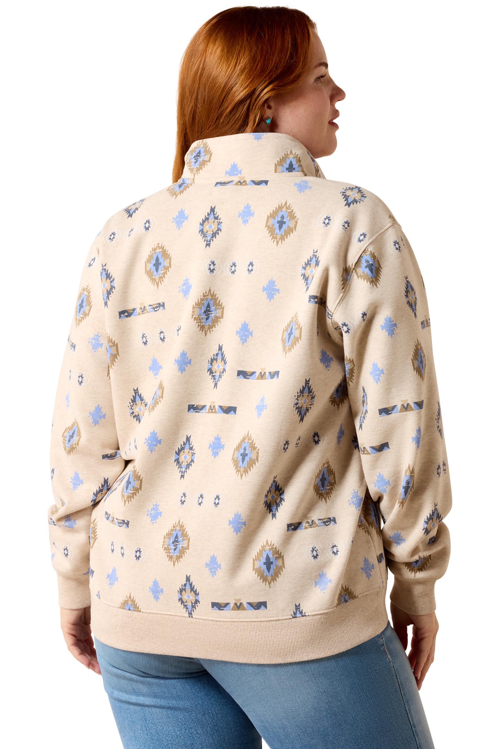 Ariat Dame Sapphire 1/2 Zip Sweatshirt