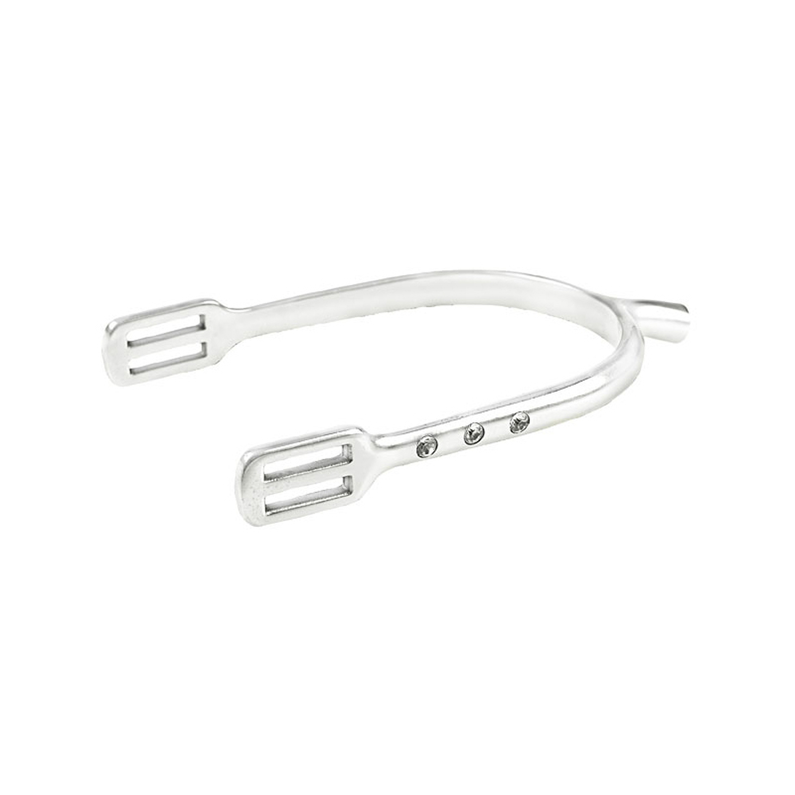 Horze blingsporer, klar krystall