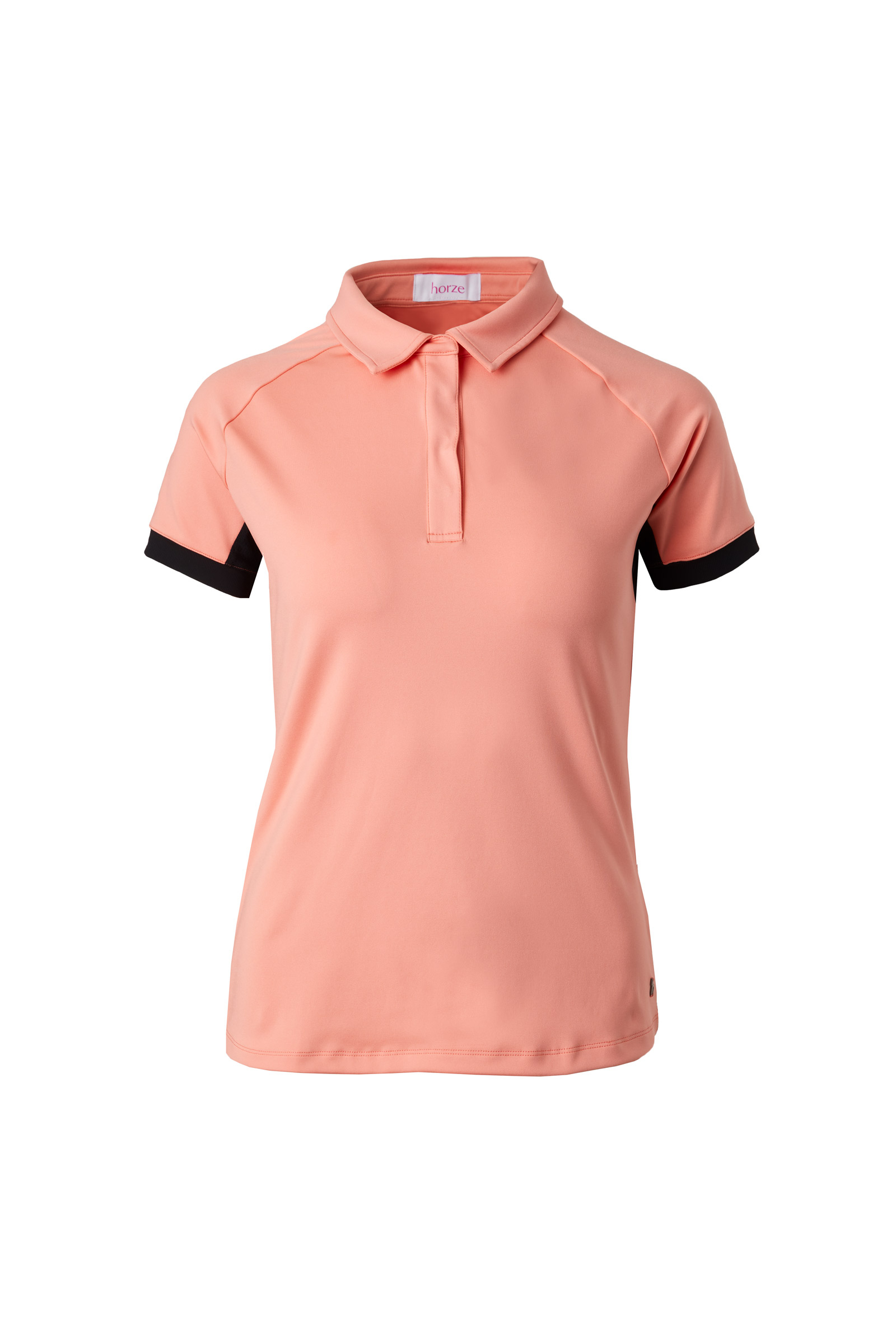 Peach Amber Pink Horze Laura treningsskjorte, dame