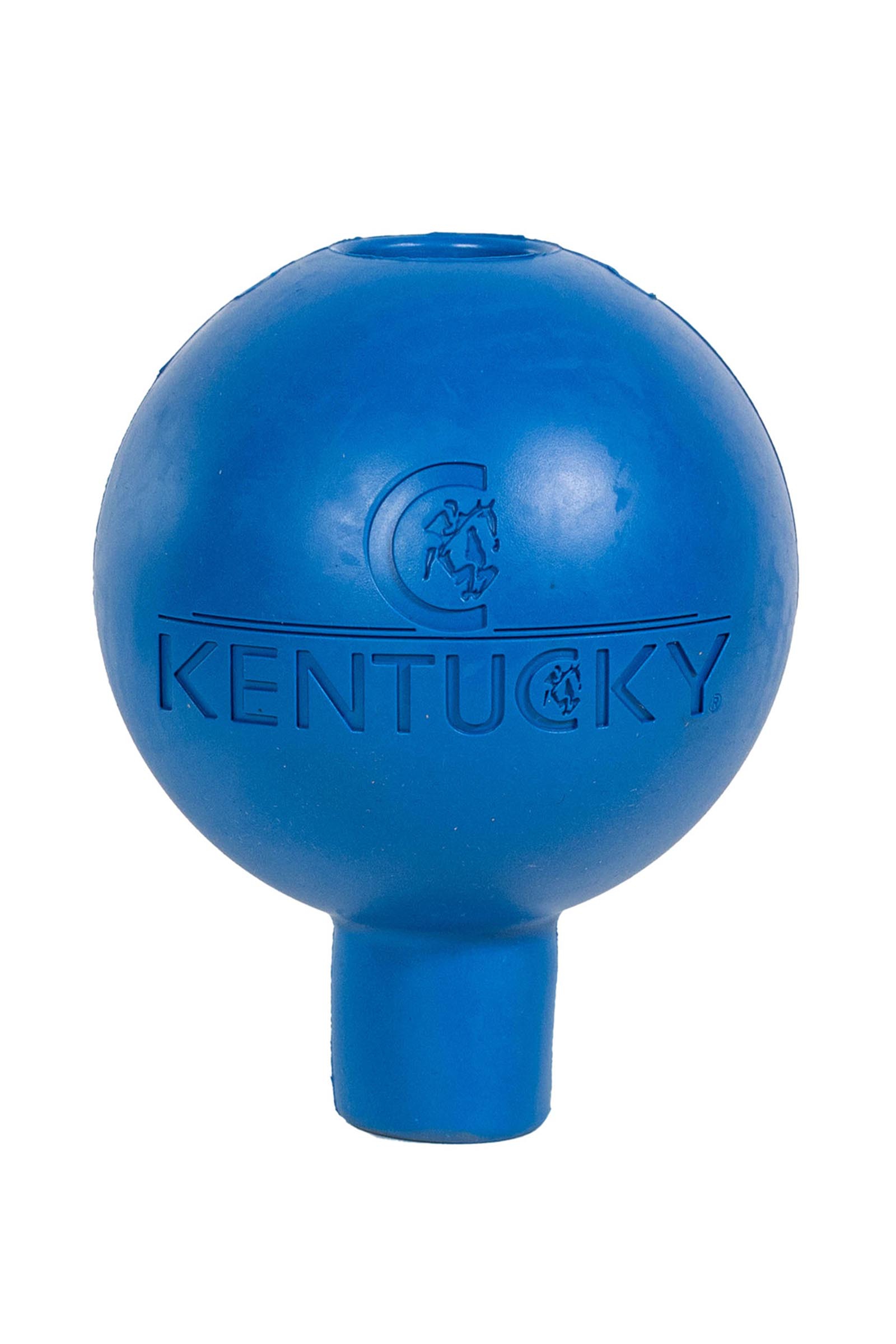Royal Blue Kentucky Horsewear gummiball for leietau- og veggbeskyttelse  