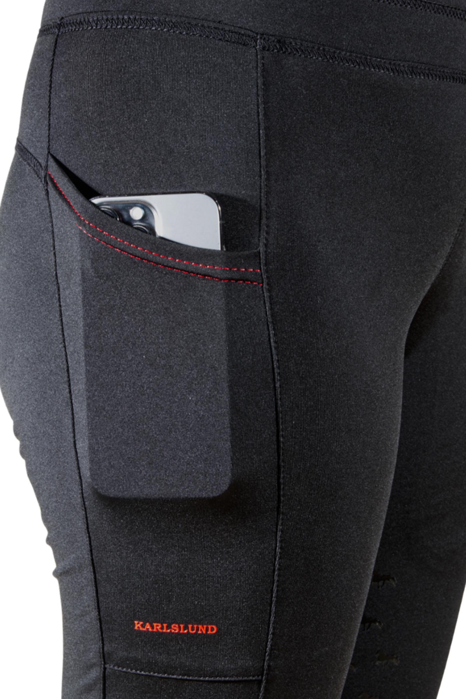Karlslund Galdur Barn jodhpur ridetights full grip med mobillomme