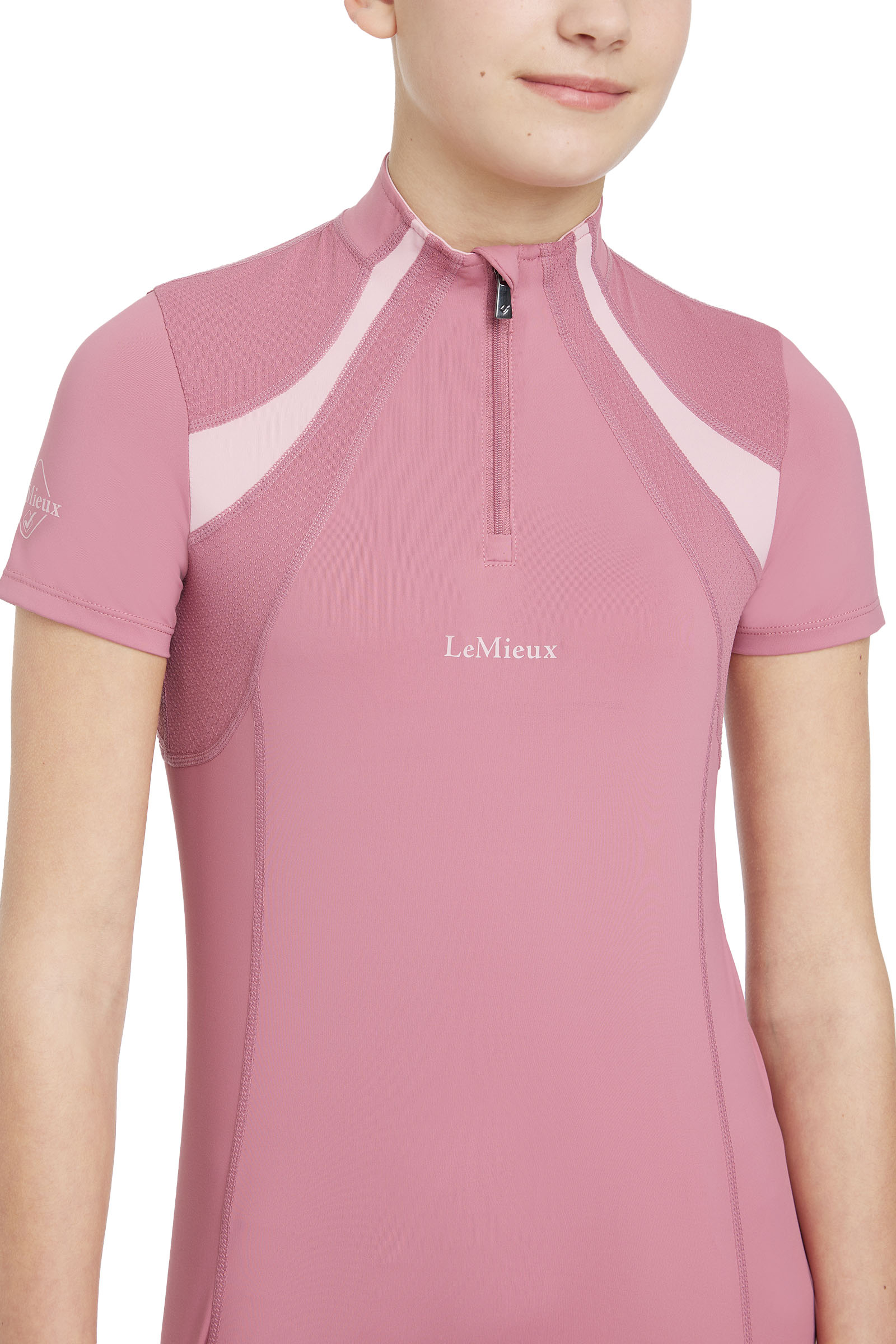 LeMieux Young Rider kortermet Mia Mesh baselayer