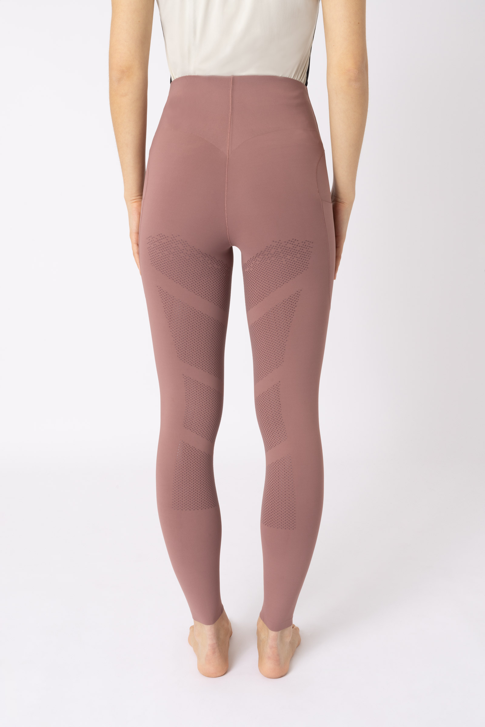 B Vertigo Viktoria helforsterkede ridetights for damer med færre sømmer  