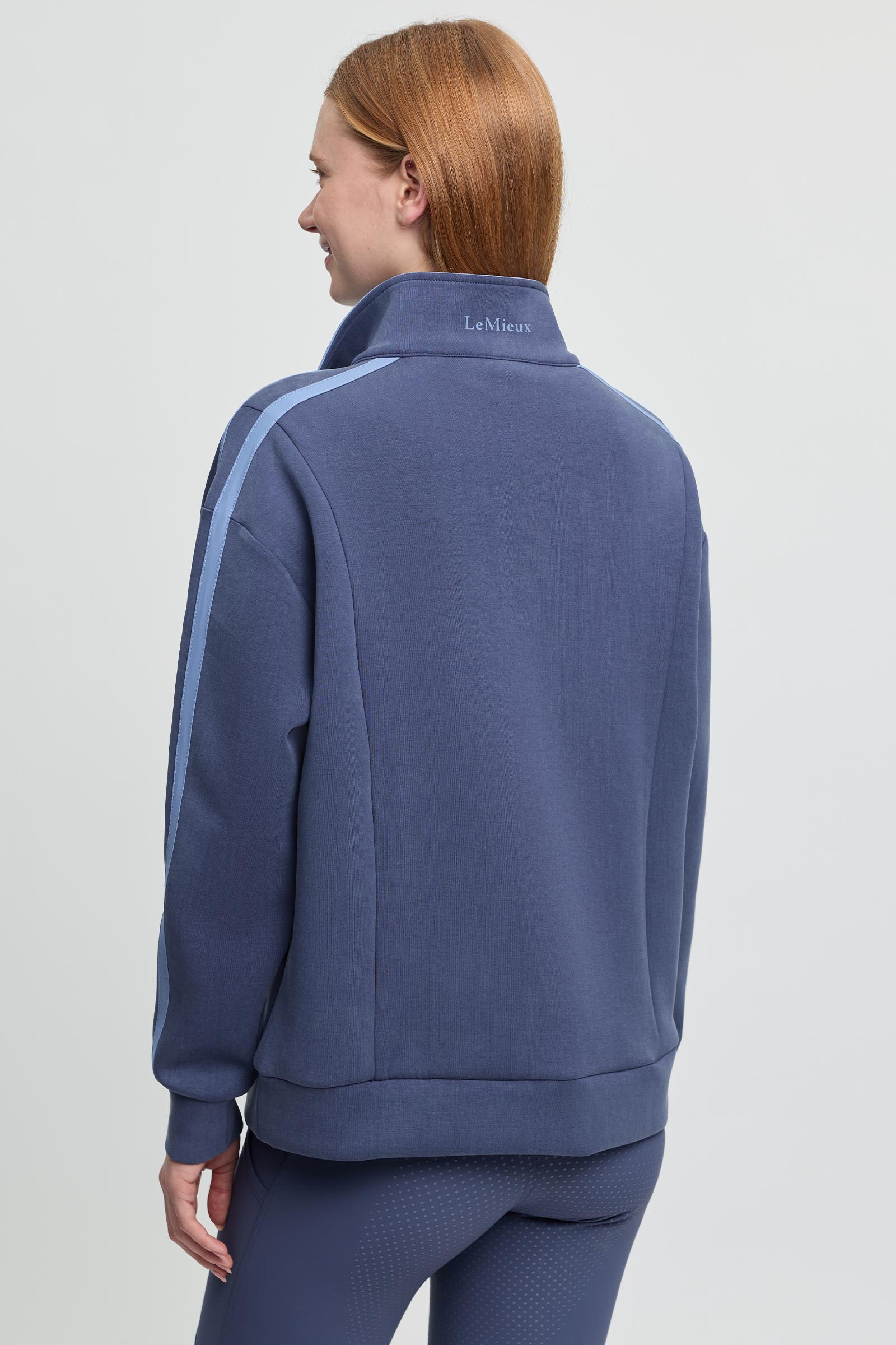 LeMieux Connie dame genser med halv glidel&aring;s