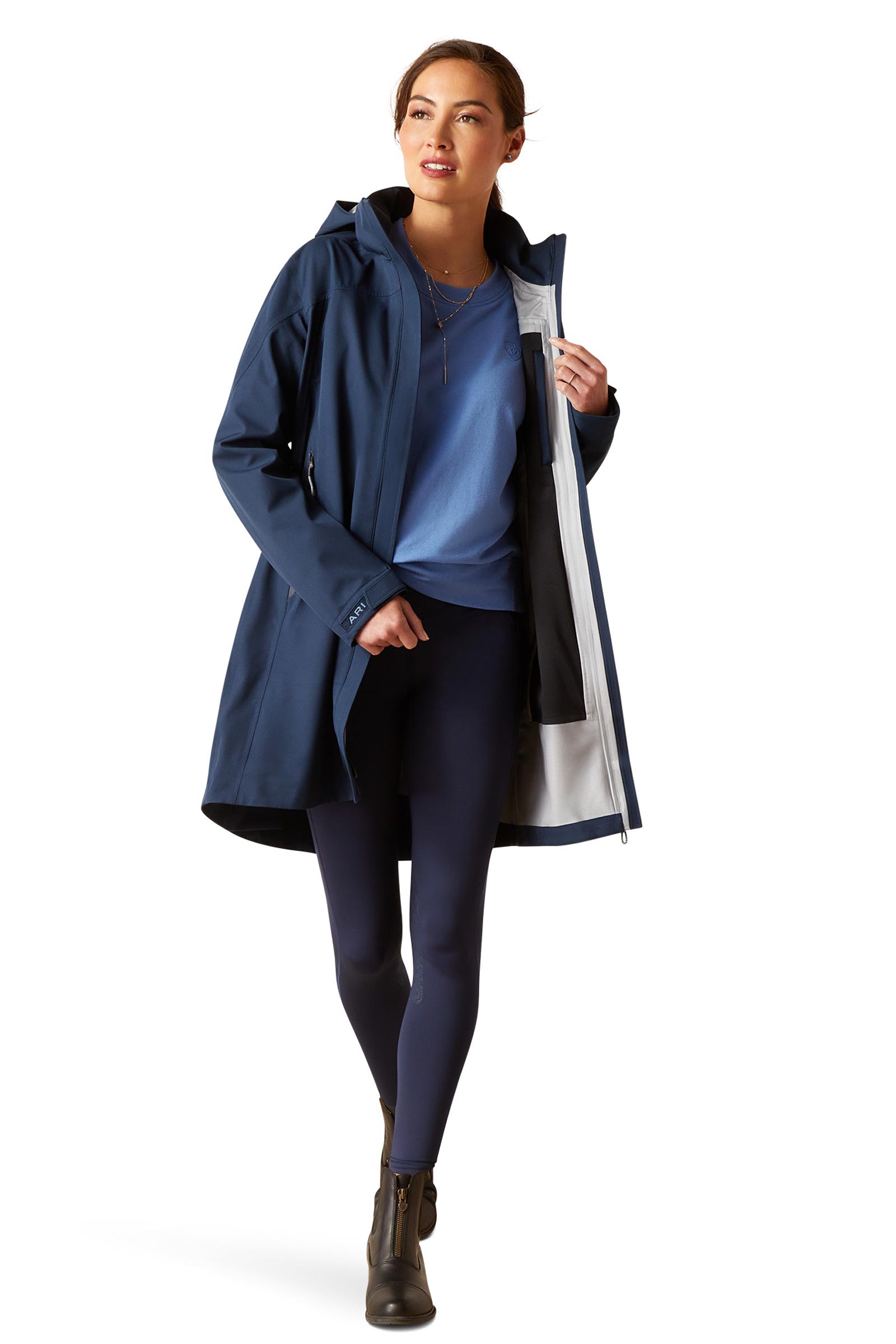 Ariat Coastal H2O Dame lang vanntett parka