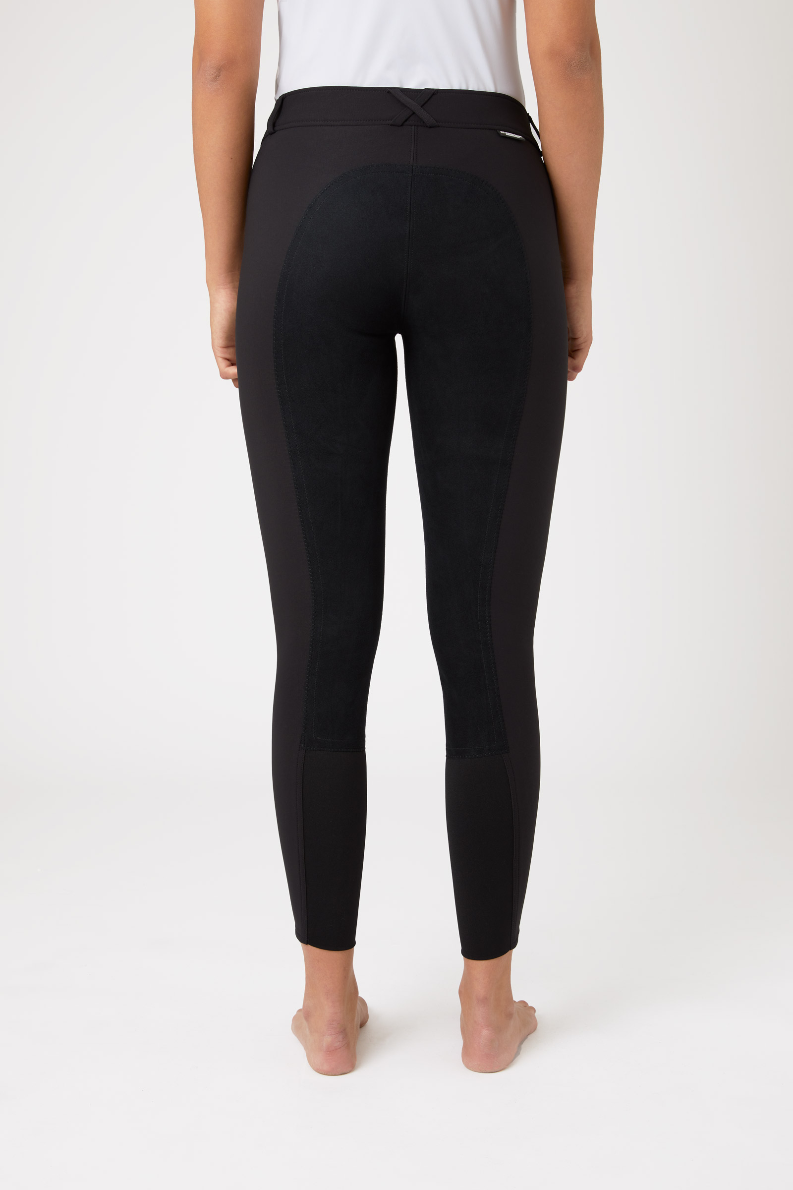 Horze Grand Prix ridebukse med helforsterkning i l&aelig;r for damer, UPF 50+