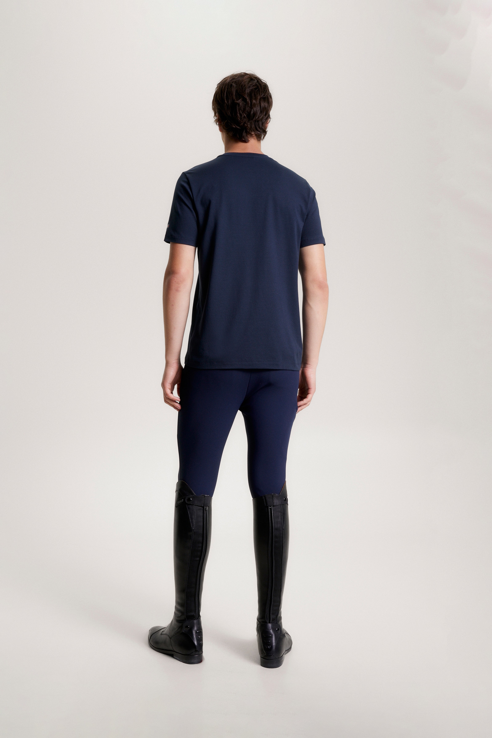 Tommy Hilfiger Equestrian Williamsburg T-skjorte med grafisk trykk og korte ermer