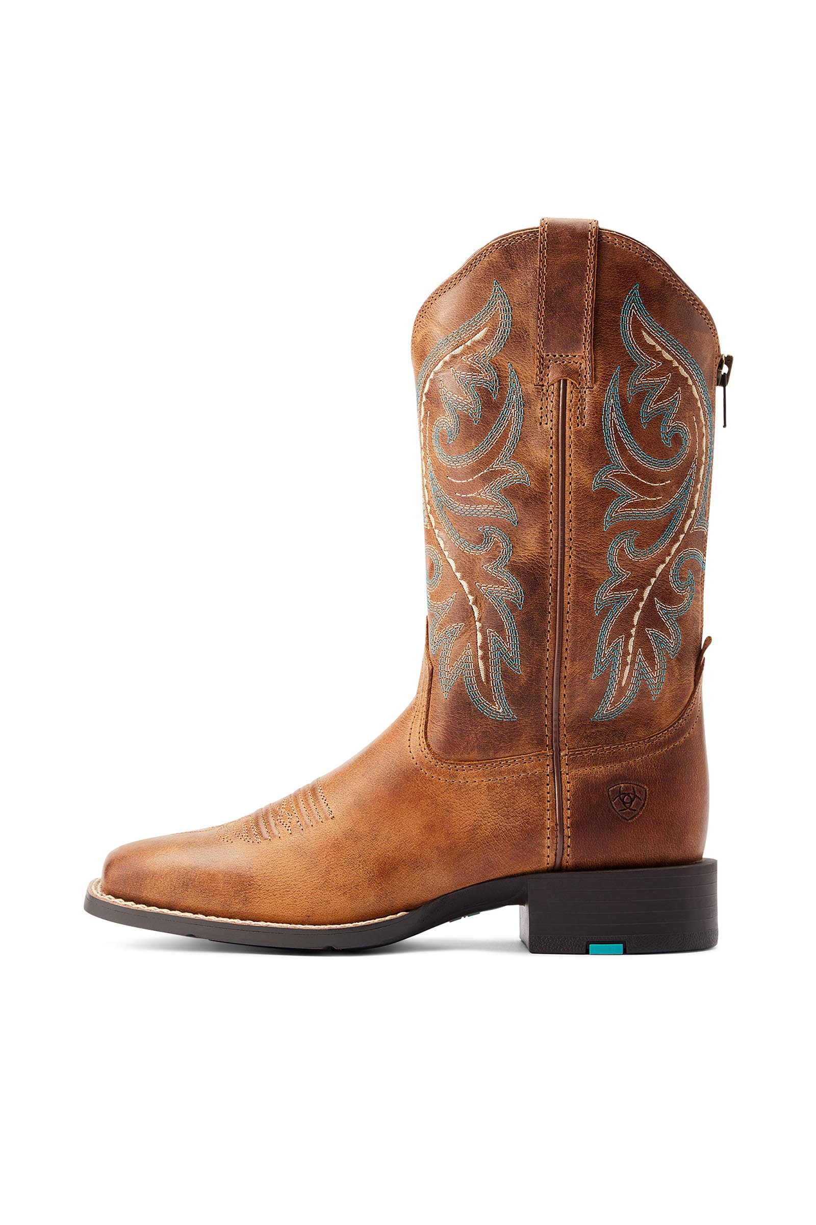 Ariat Round Up Back Zip Dame westernst&oslash;vler med bakglidel&aring;s