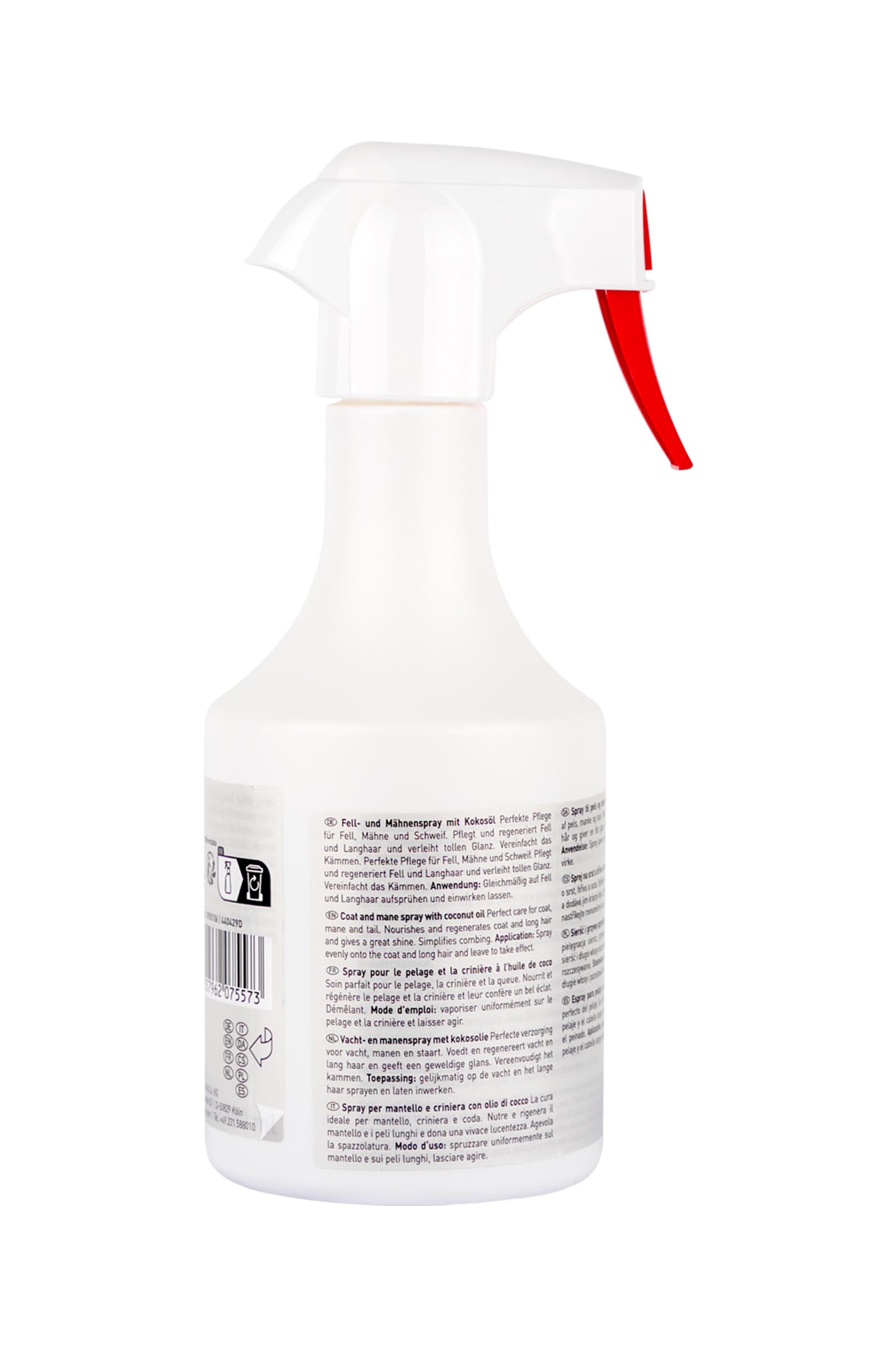Waldhausen pels- og manespray med kokosolje, 500 ml