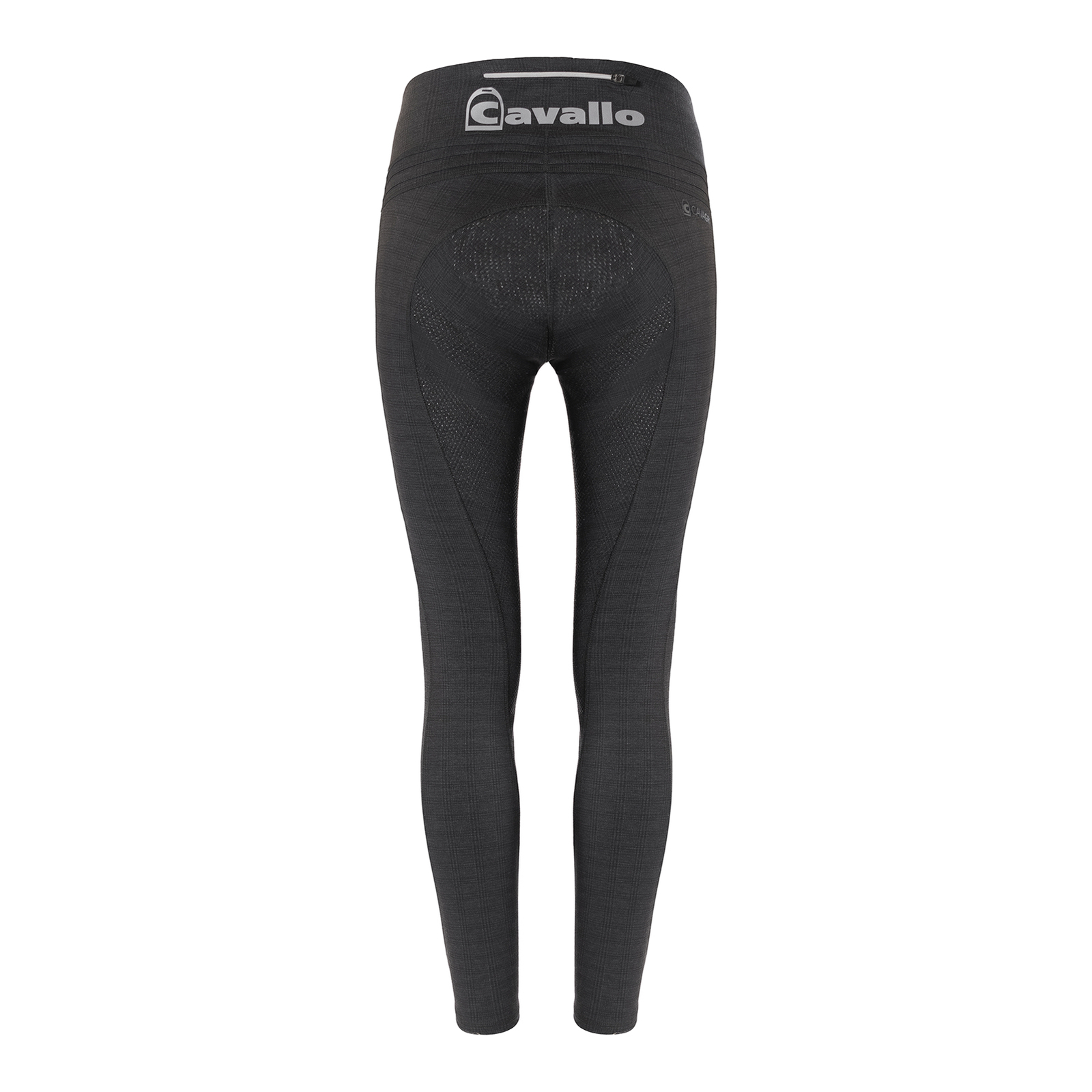 Graphite Dark grey Cavallo Lin Grip helforsterket vintertights. dame