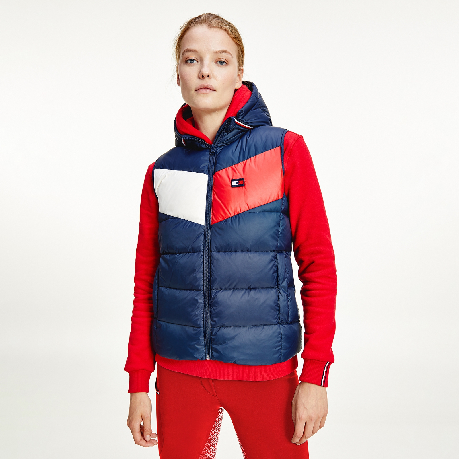 Tommy Hilfiger Equestrian Re-Down vest, dame