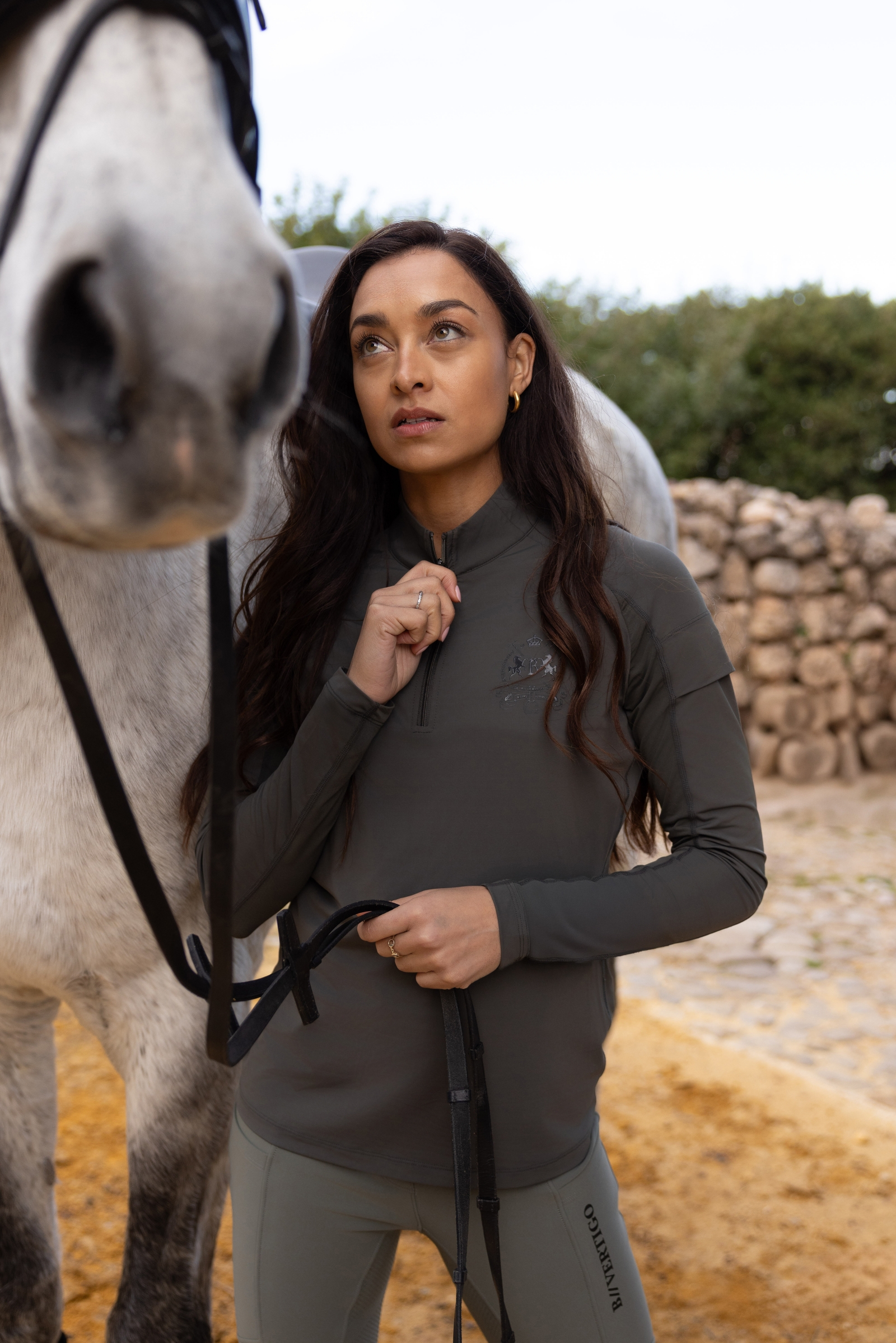 B Vertigo Odina treningstrøye for damer, UPF 40+