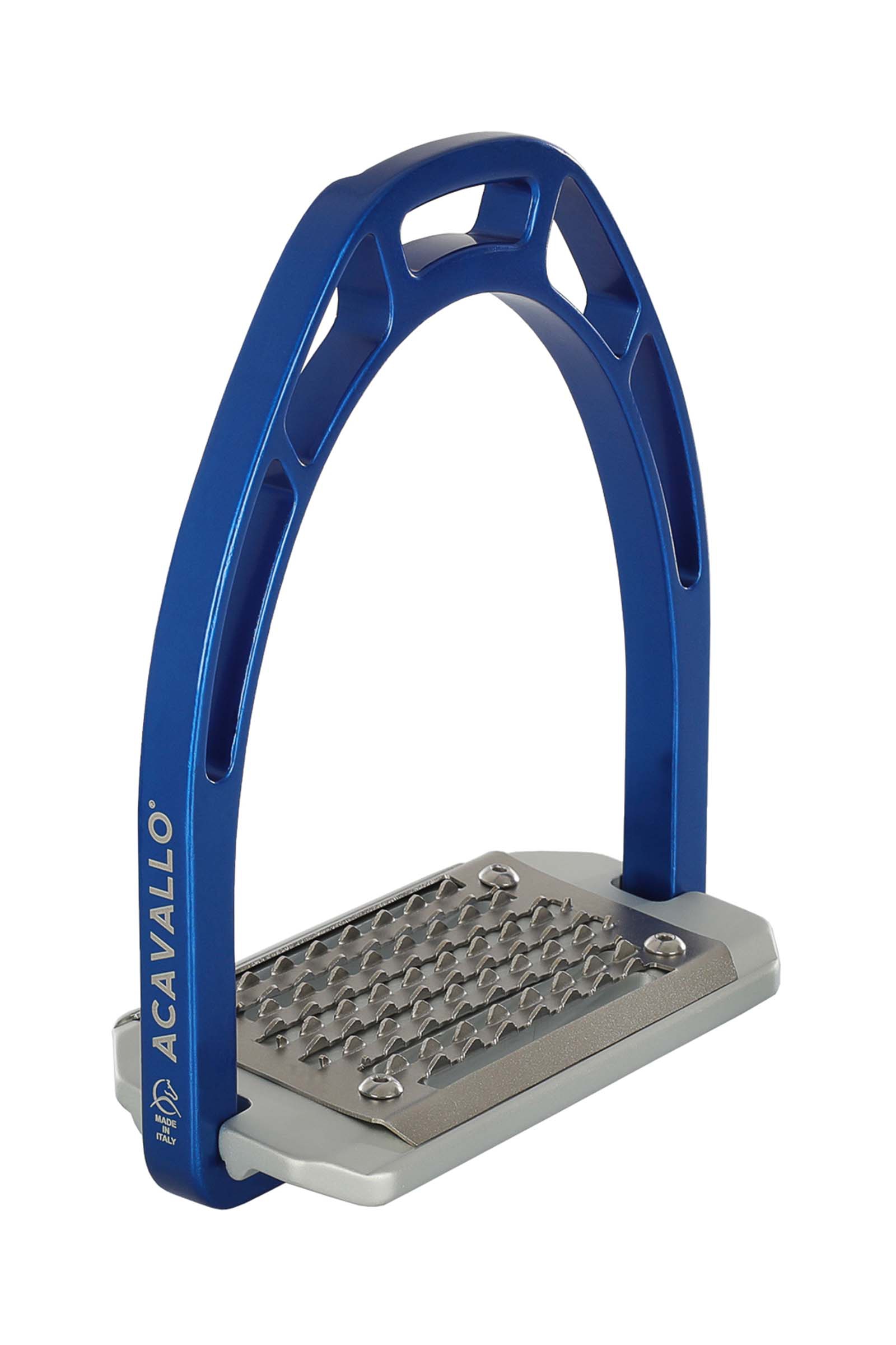 Blue Acavallo Arco Evolution Alupro stigbøyle i aluminium