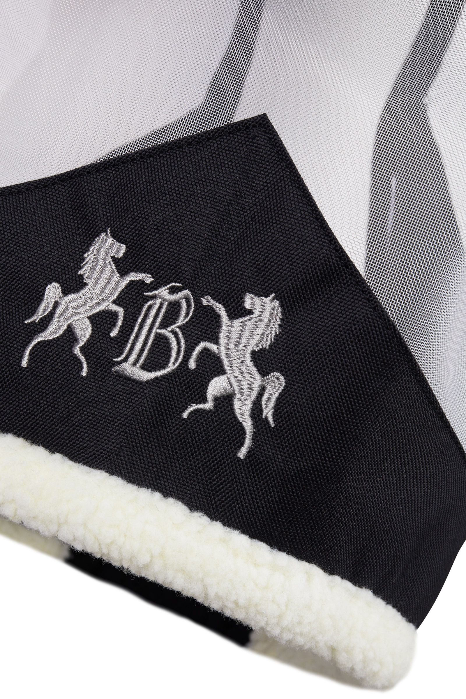 B Vertigo Delux fluemaske med fuskepels