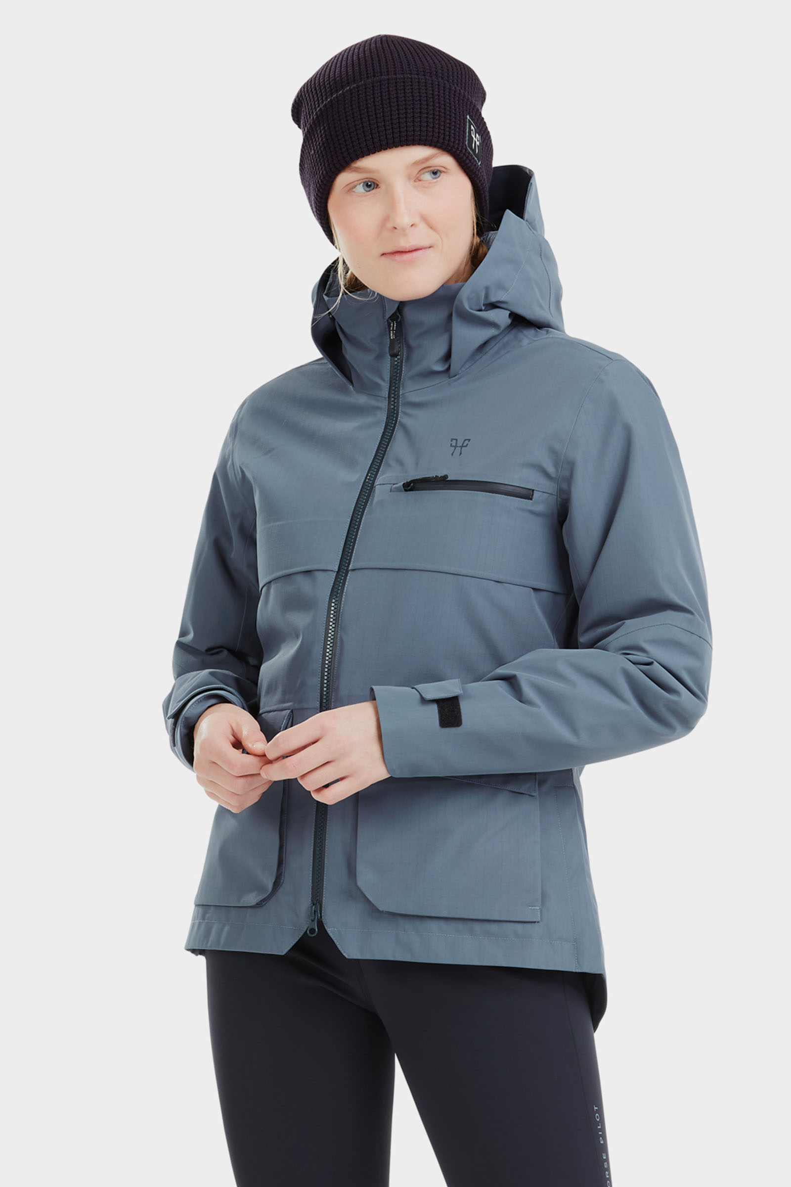 Vintage Indigo Horse Pilot Essential damejakke