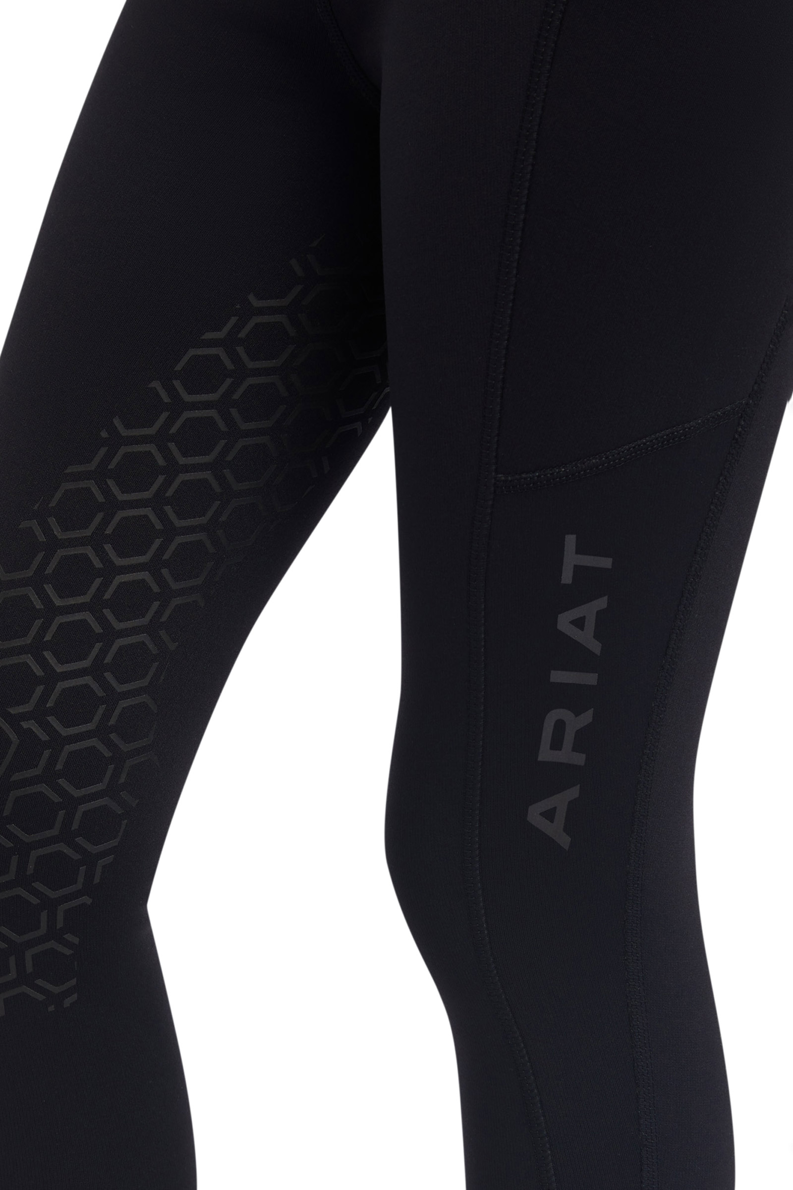 Ariat Venture Thermal Barn termiske rideleggings med halv grip