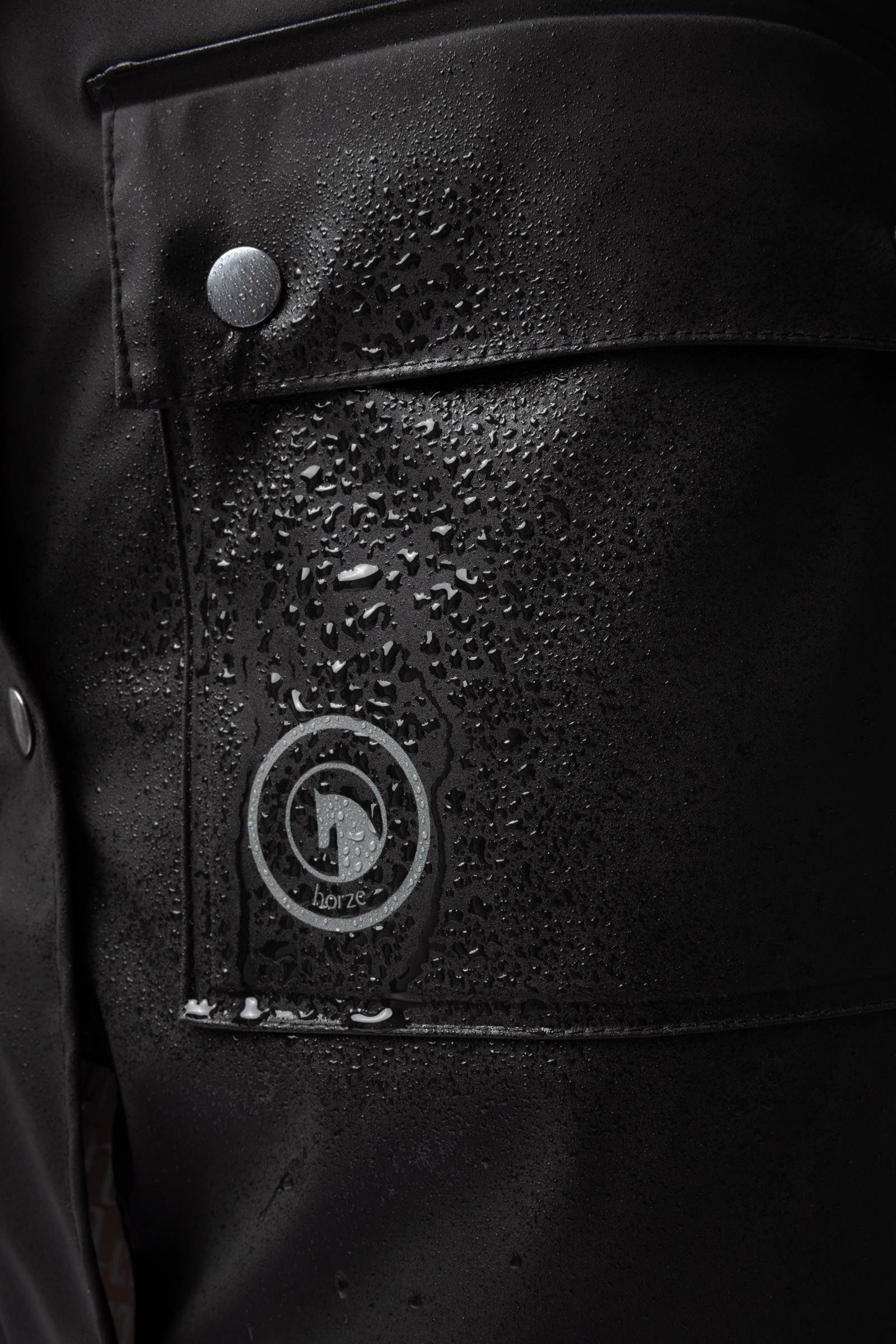 Horze Elise regnjakke med f&ocirc;ret innside