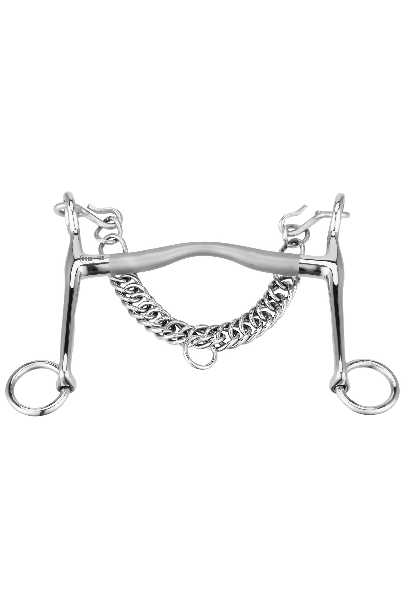 Sprenger Satinox kandarstang, 12 mm, 7 cm sjenkler