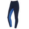 Saxon Warm Up jodhpurs II i bomull med euro seat, junior