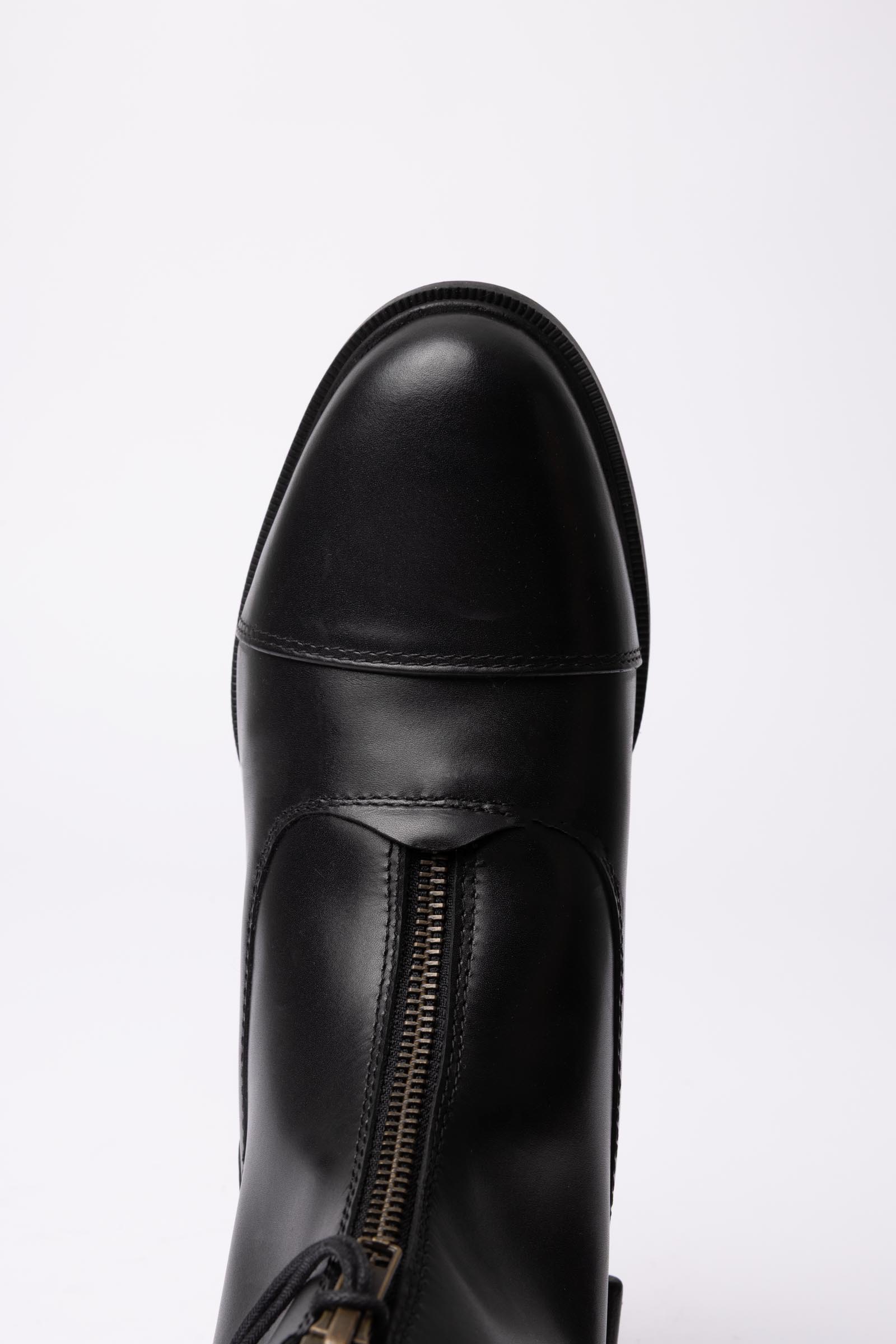 Horze Oldenburg jodhpurstøvler i lær med glidelås foran