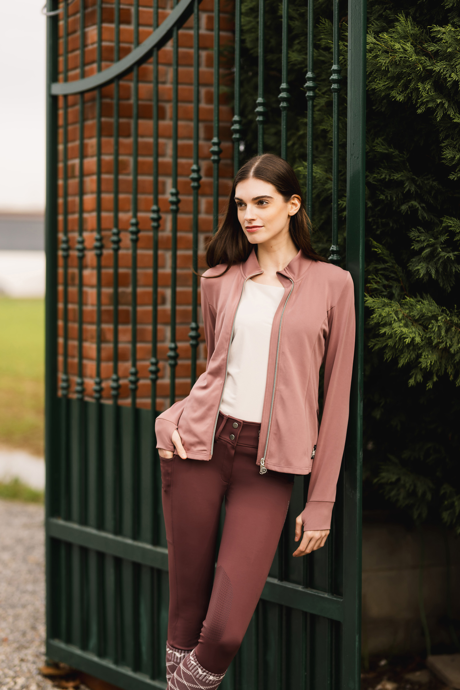 B Vertigo Sarah trrenings-/ridejakke med folder til dame