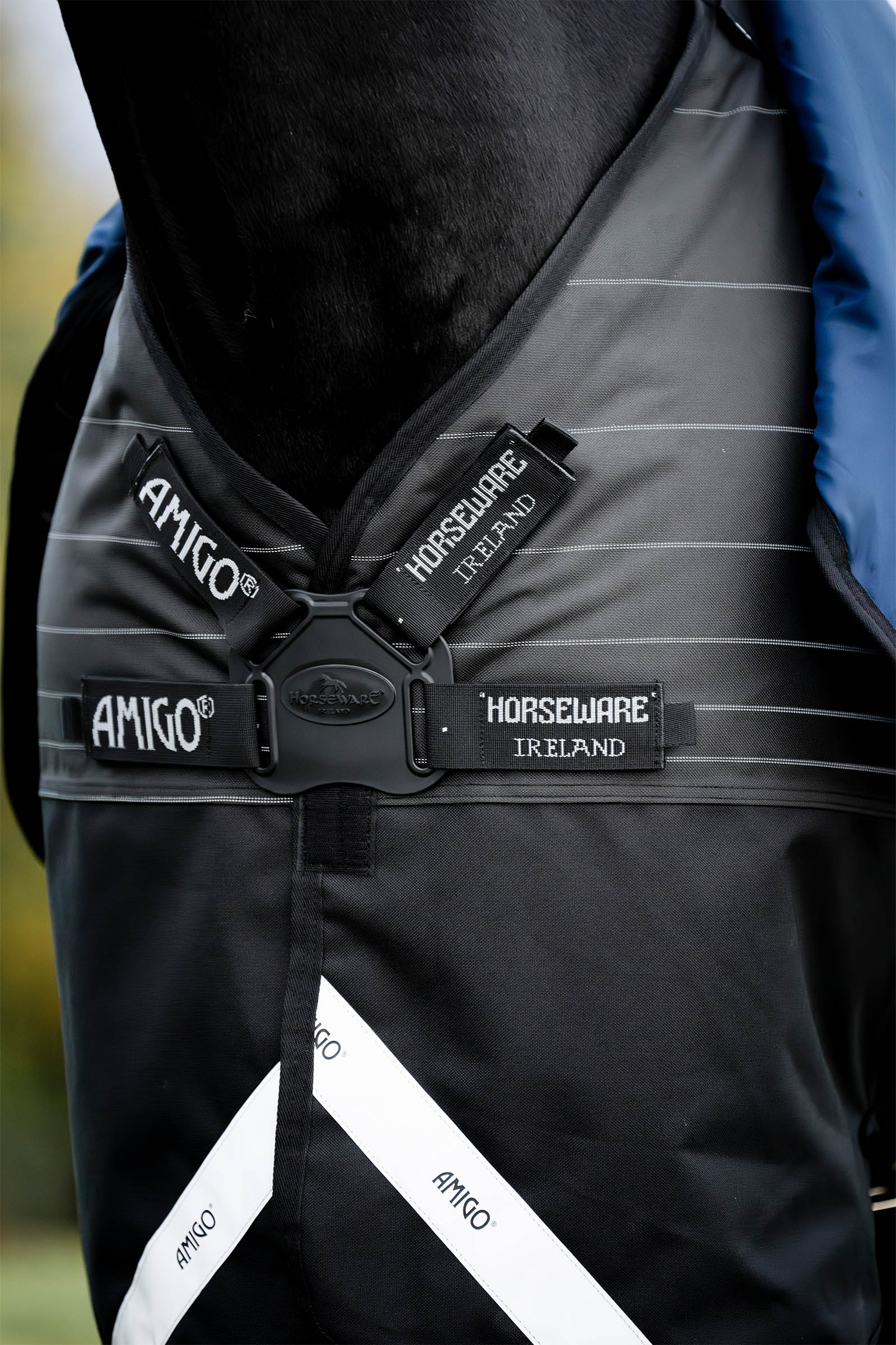 Horseware Amigo 1200D FieldSafe Reflectech Plus utedekken, 100 g