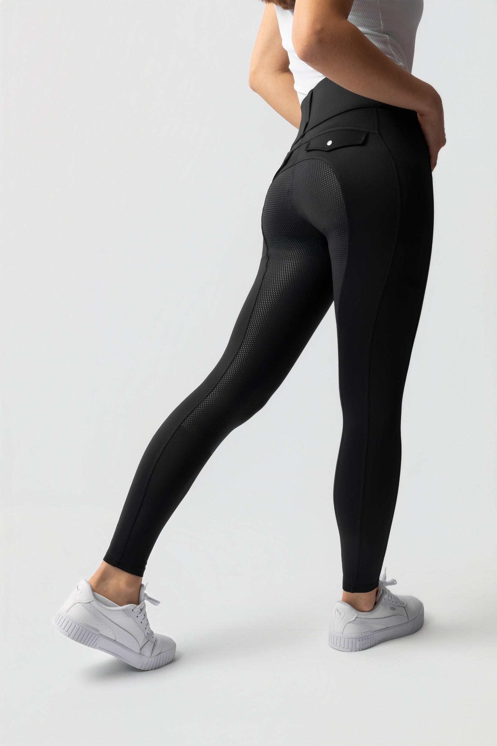 Horze Anya ridetights for kvinner med helforsterkning i silikon UPF 50+