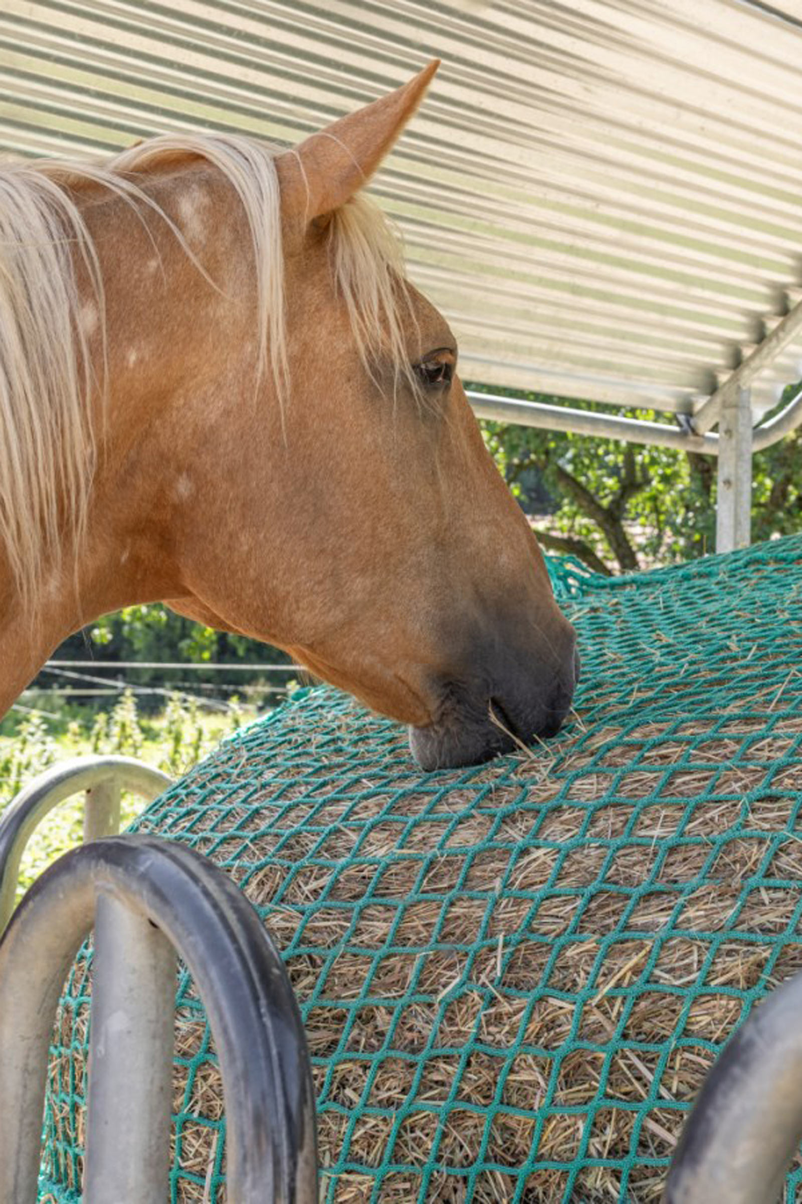 Kerbl h&oslash;ynett for rundballer, hengende