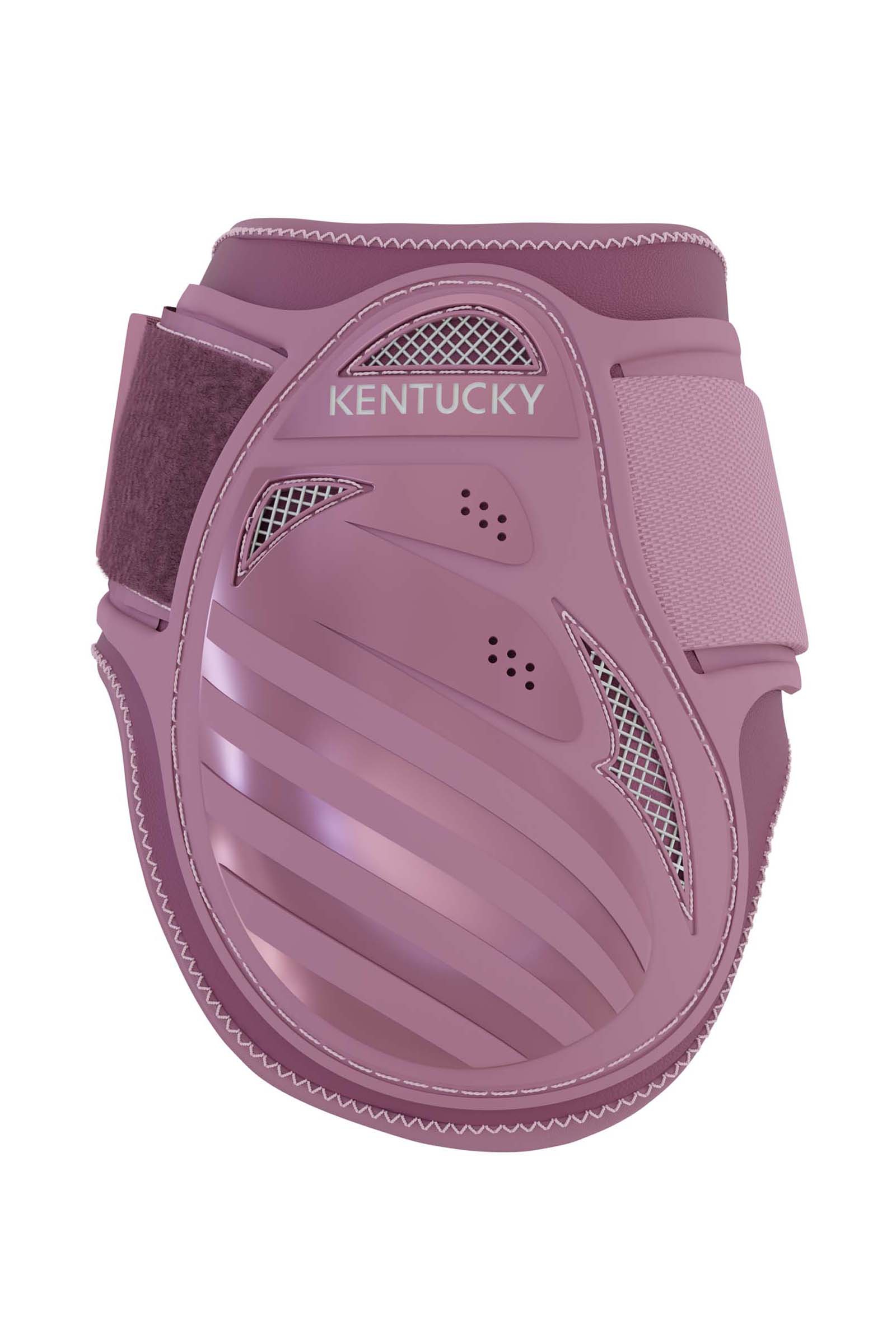 Old Rose Pink Kentucky Horsewear bakbeinsbelegg til unghest