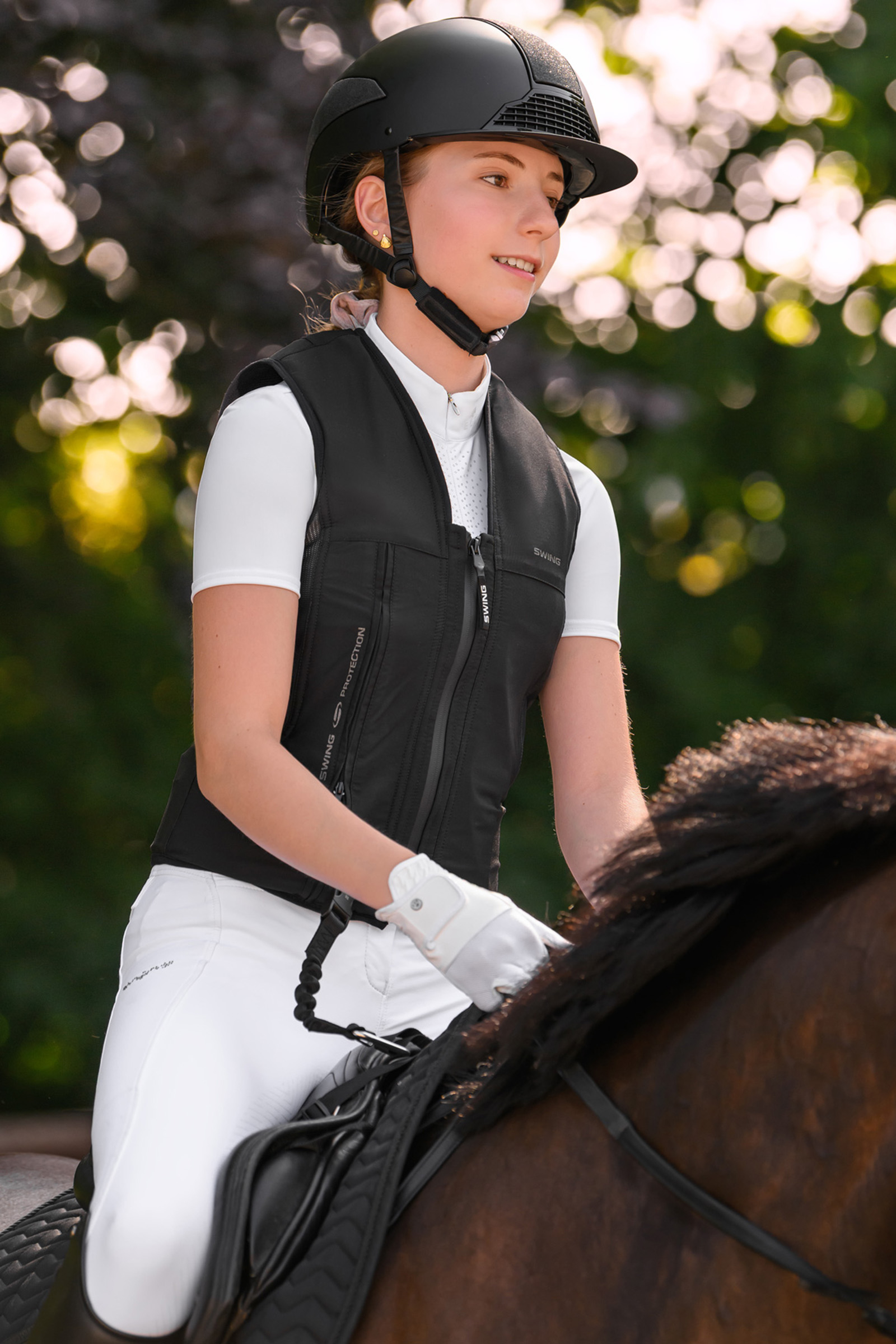 SWING Oppbl&aring;sbar sikkerhetsvest P25 AIR