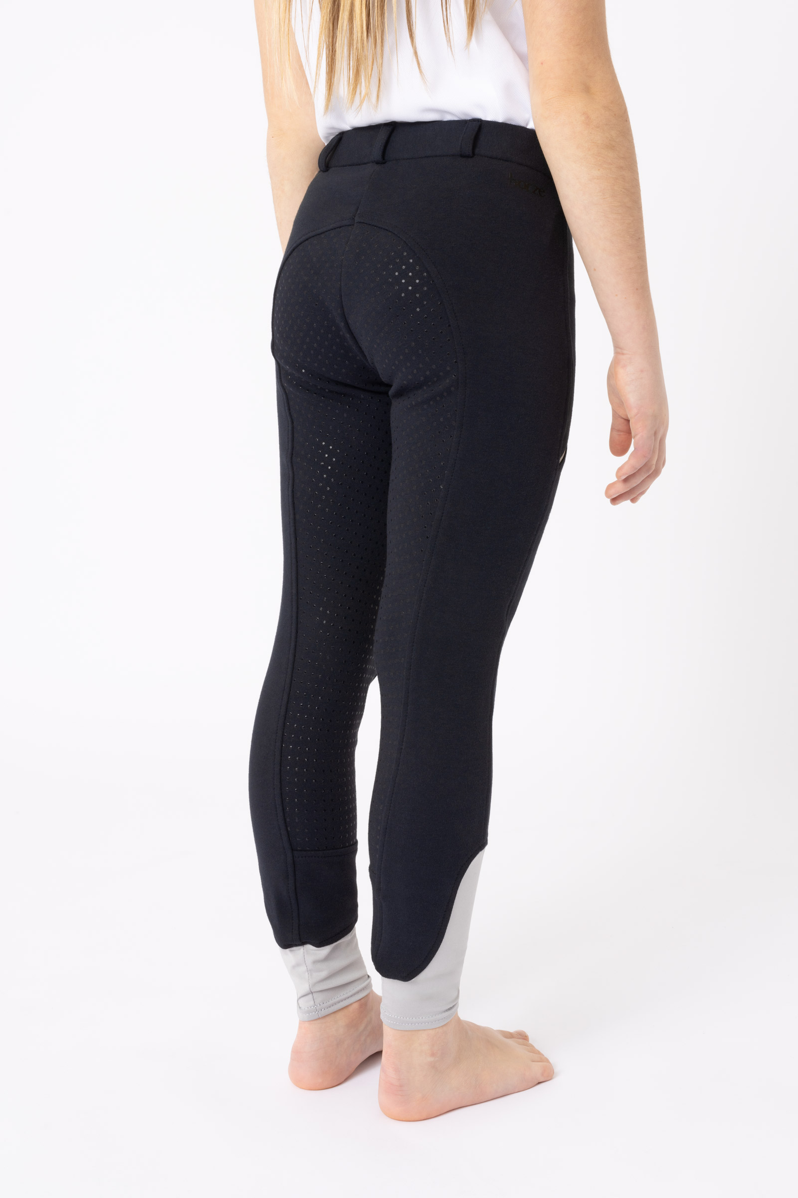 Horze Felicia helforsterkede ridetights for barn