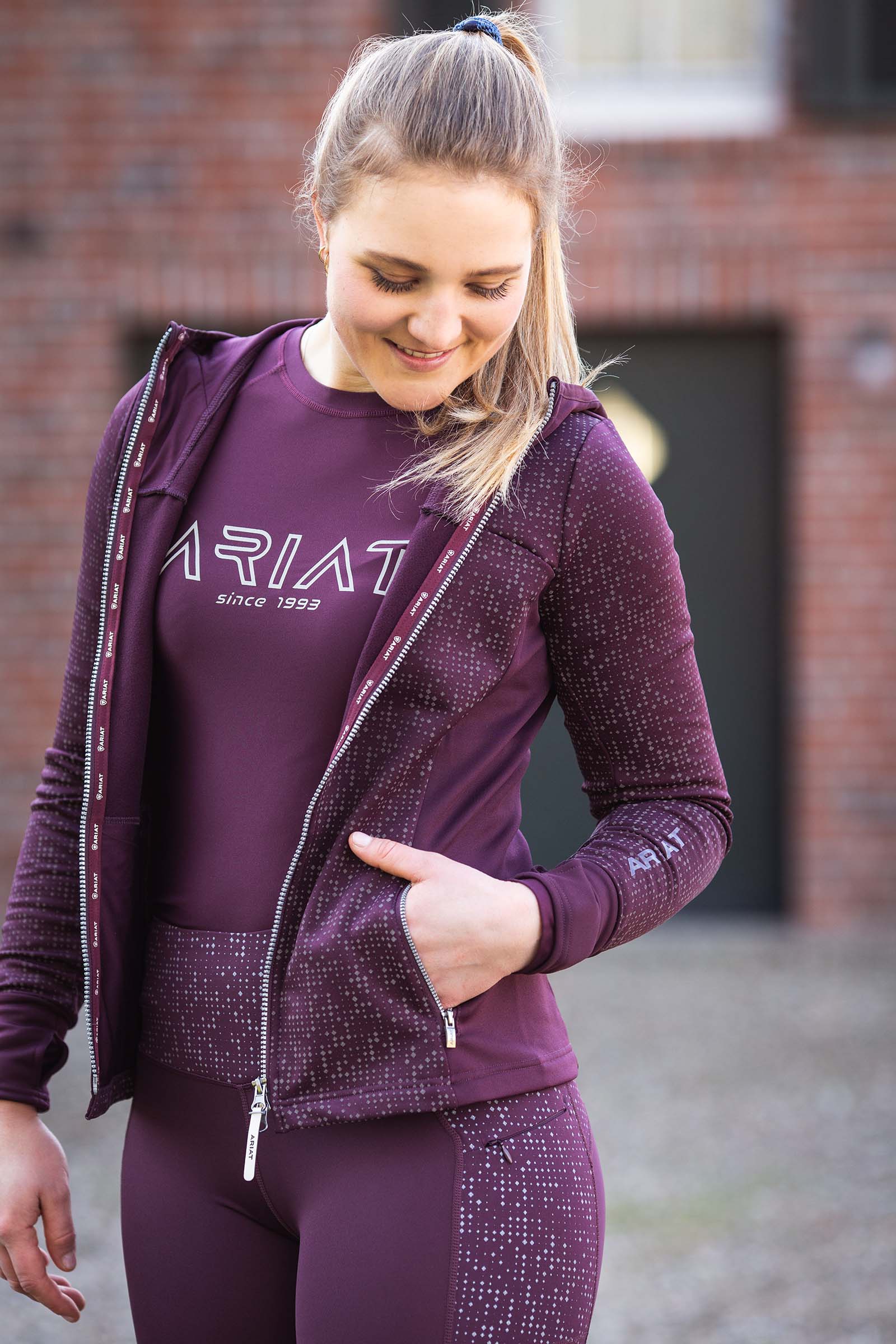 Ariat Eos Lumina helforsterket tights til dame