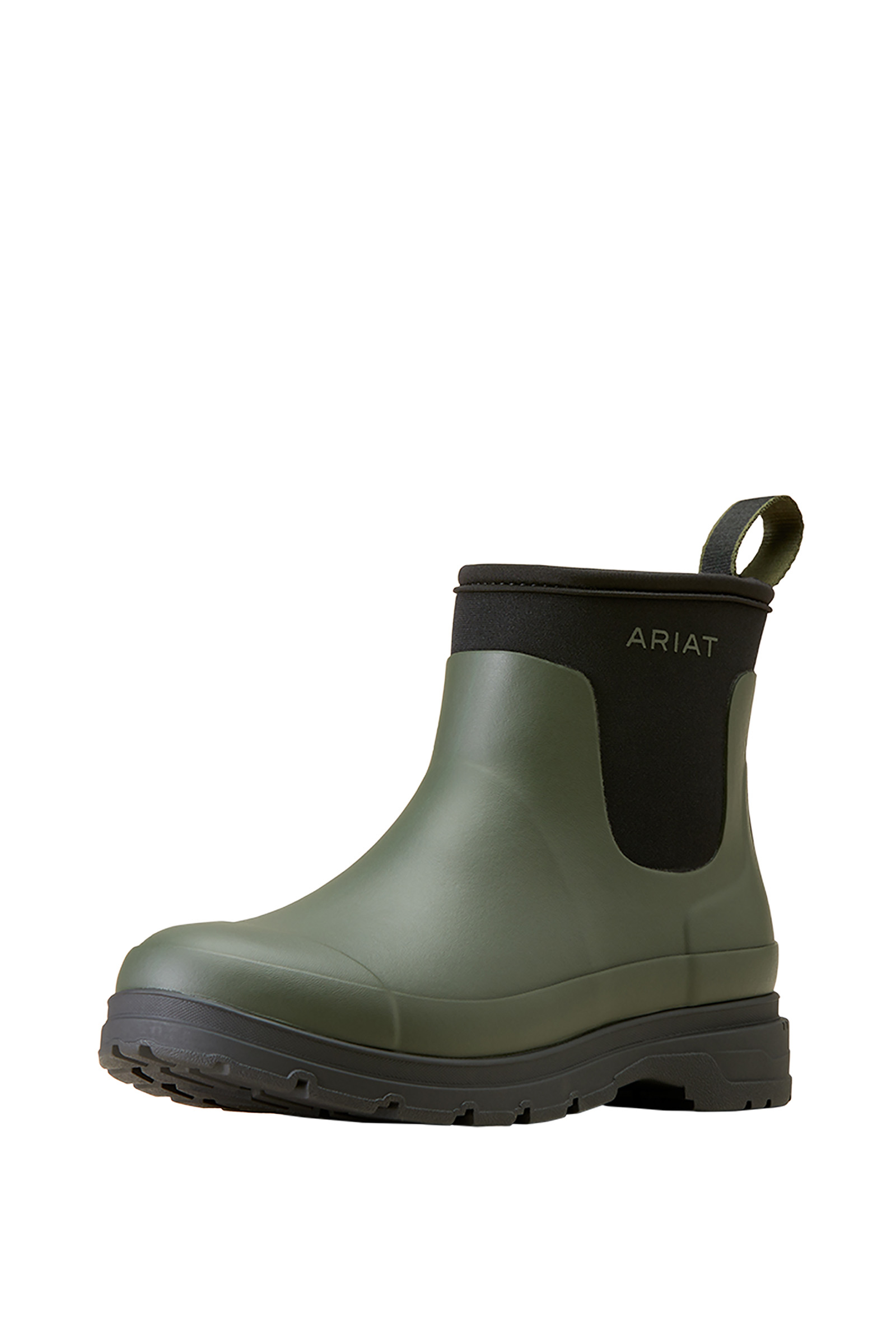 Dark Olive Ariat Kelmarsh Shortie kort damestøvel i gummi