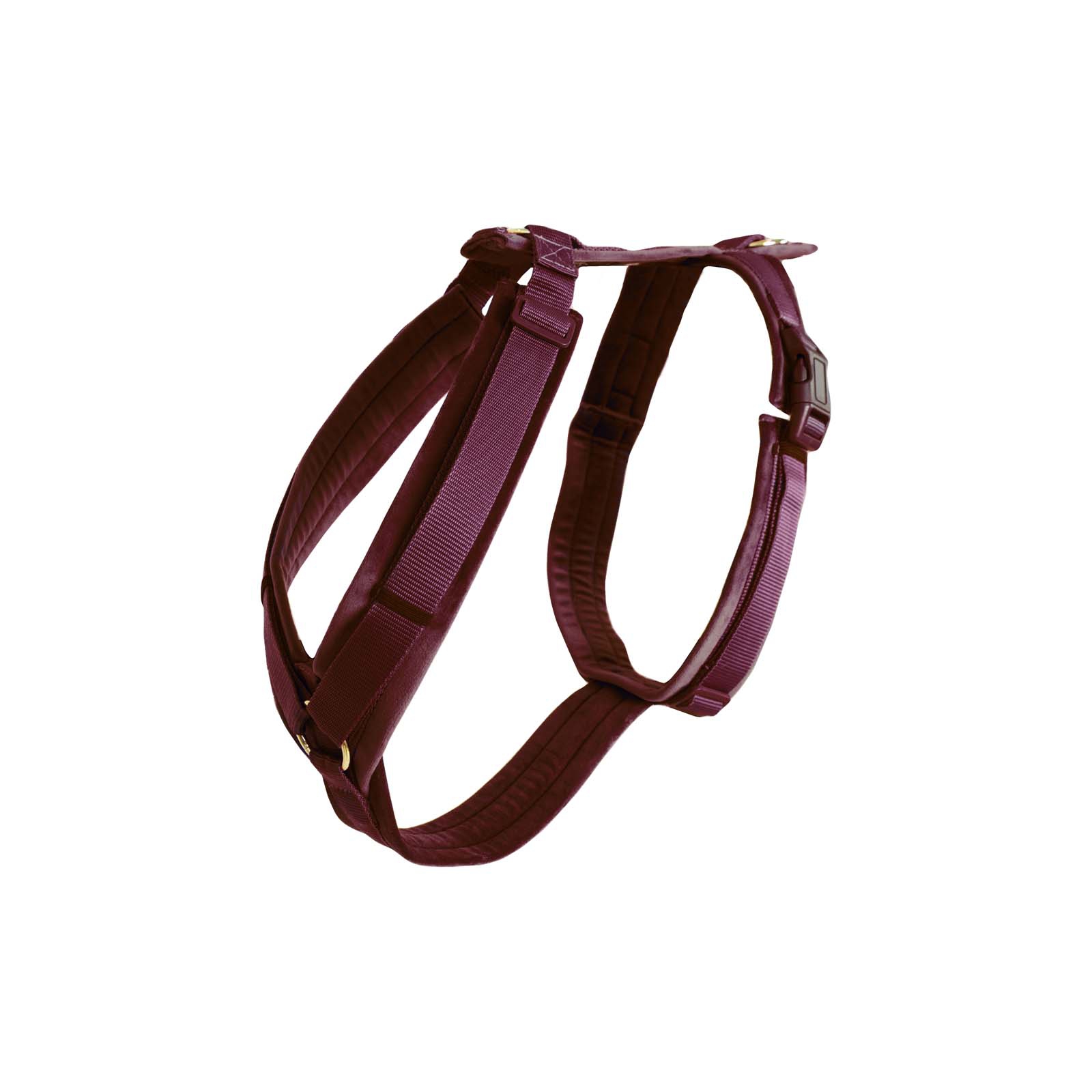 Dark Red Kentucky Dogwear Active Velvet sele