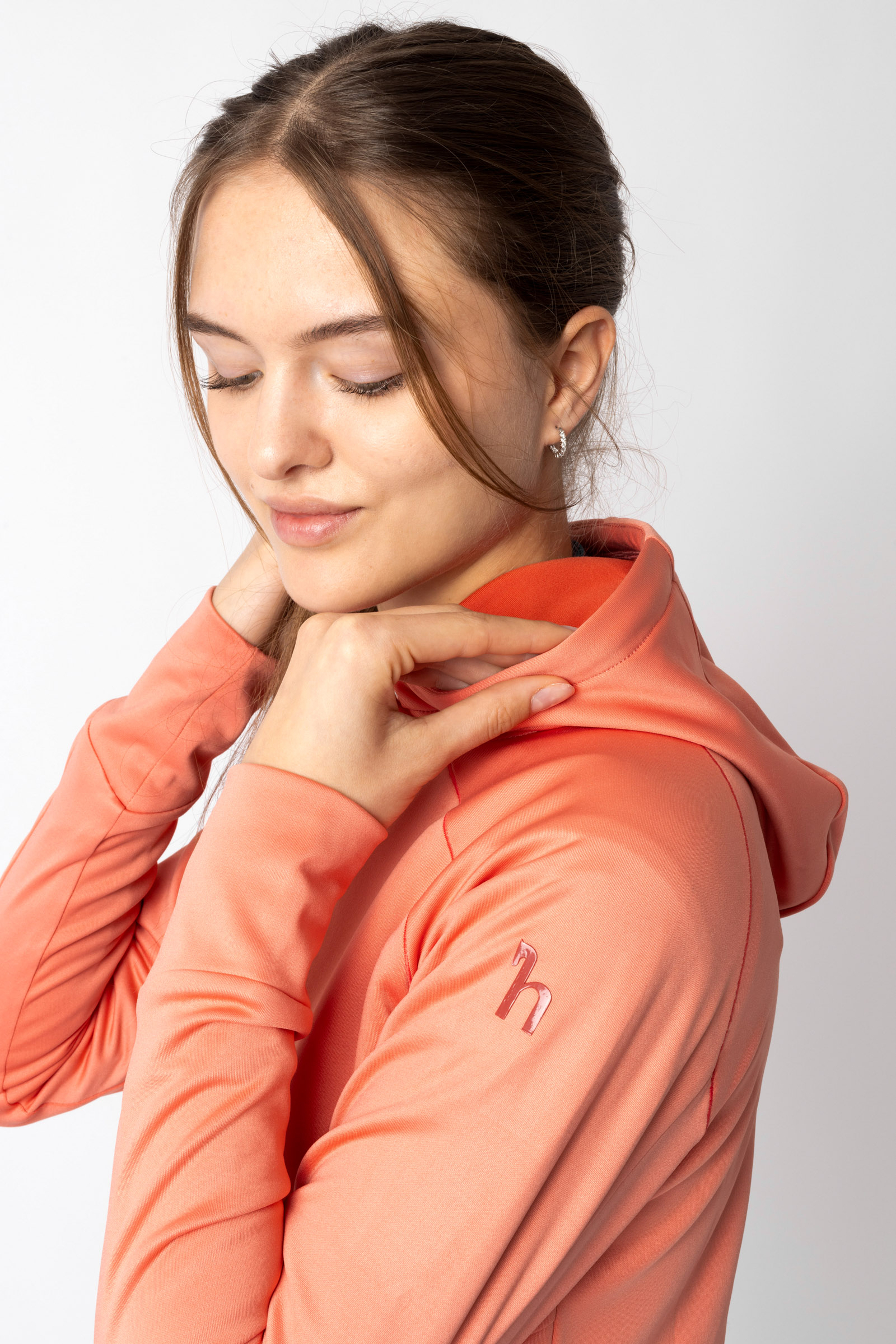 Horze Aida funksjonell sweatshirt med hette, til dame