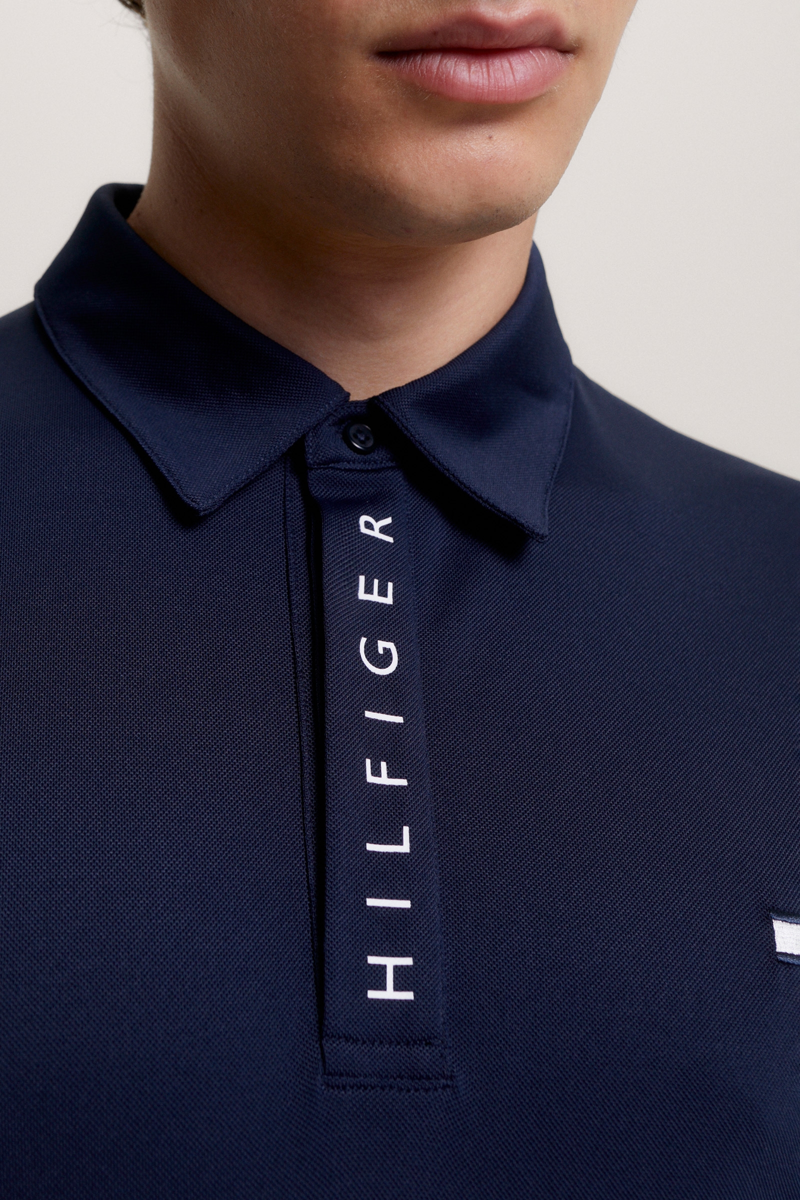 Tommy Hilfiger Equestrian Harlem Polo-skjorte med korte ermer og logo
