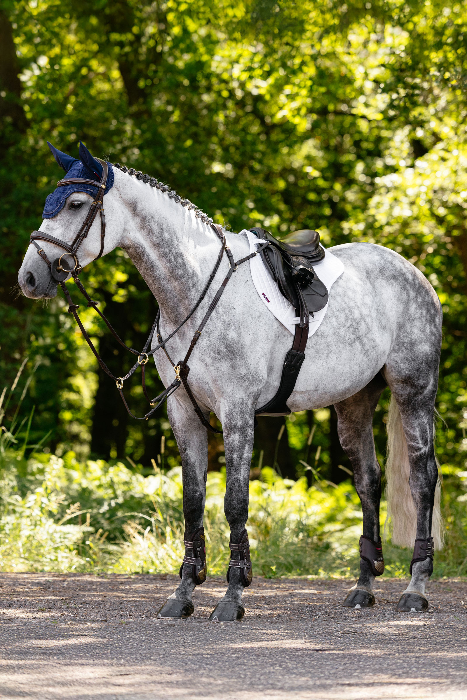 LeMieux bomull close contact halv firkantet pad
