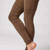 Ridetights, helforsterket silikon, mobillomme, dame