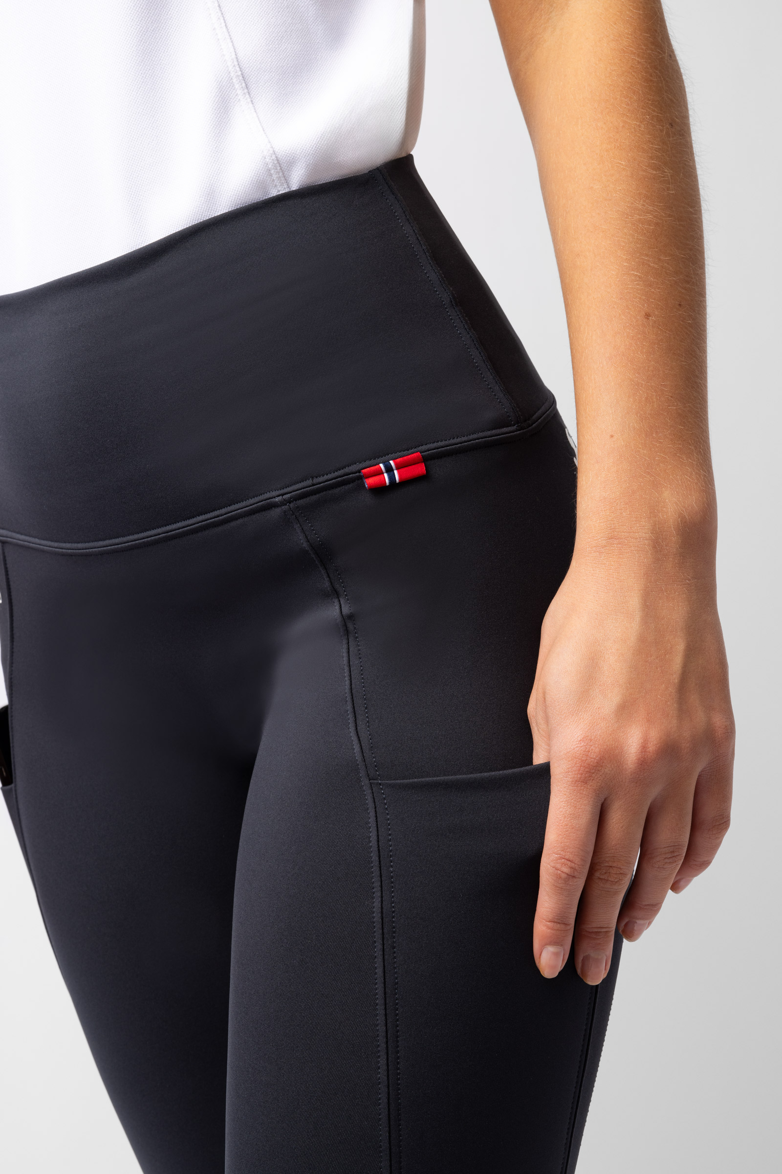 B Vertigo Lara helforsterket tights med høyt liv