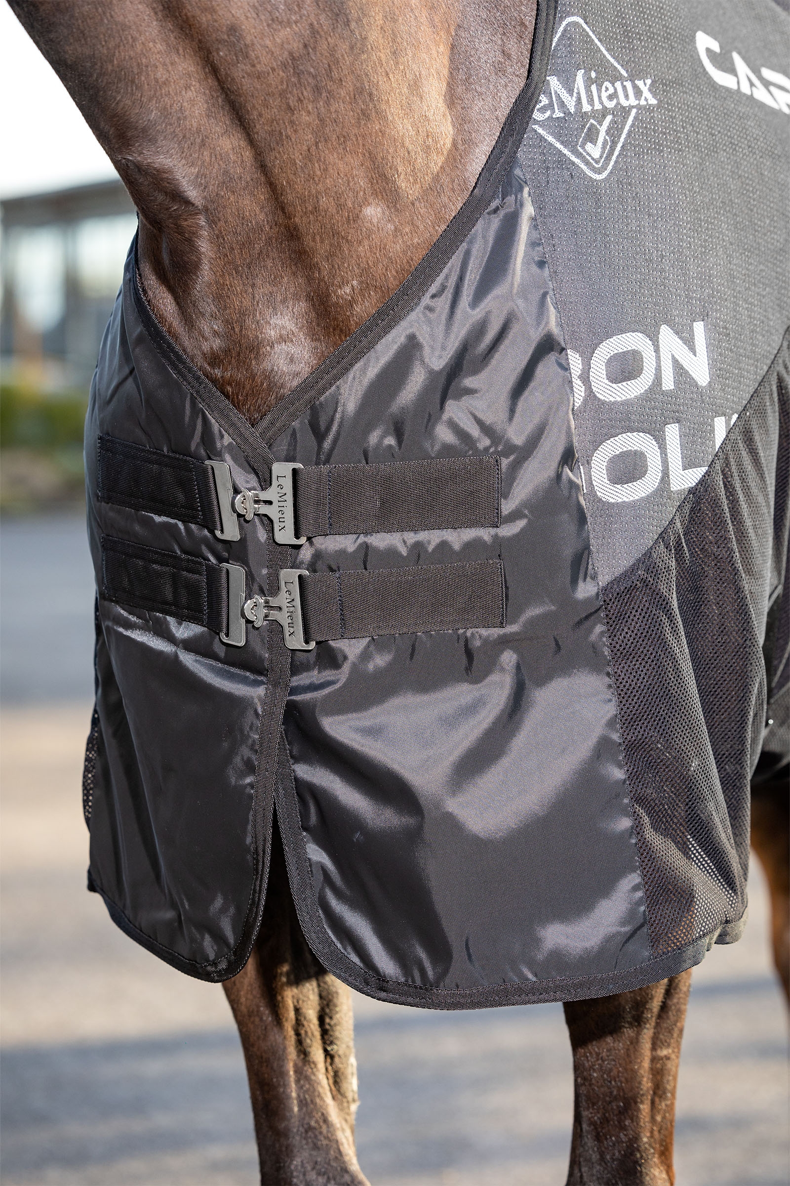 LeMieux karbon cooler-dekken