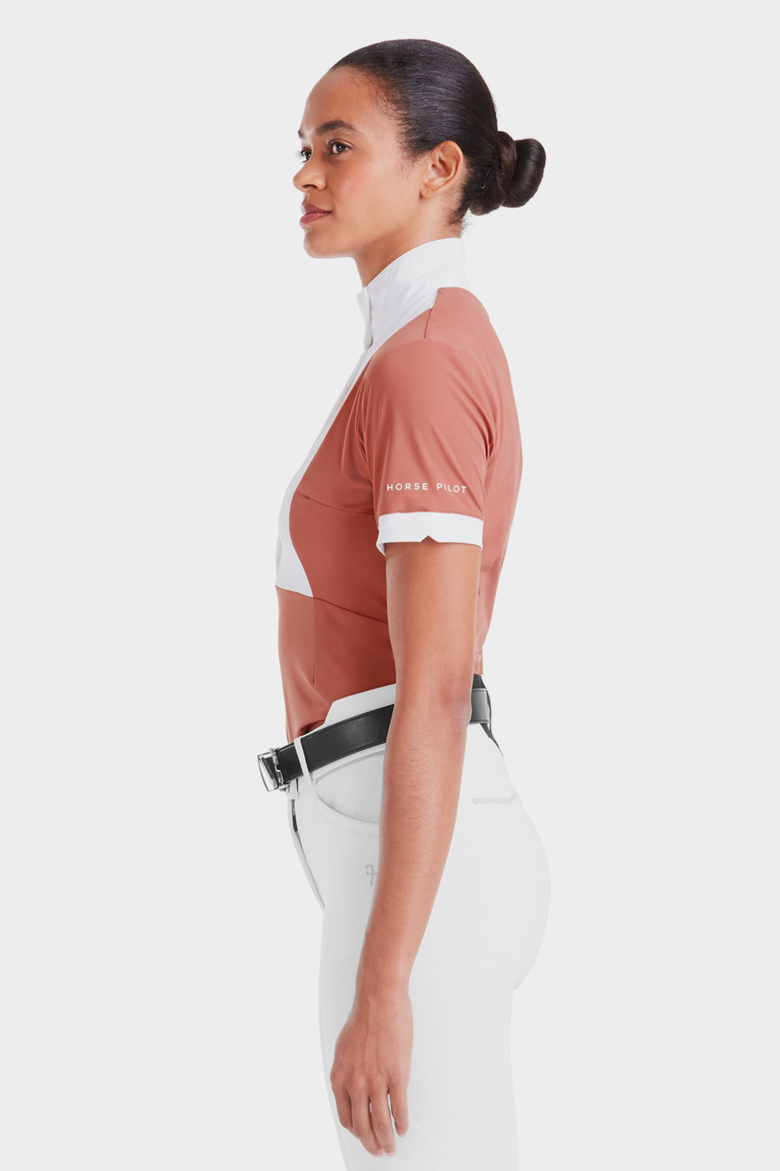 Horse Pilot Monica dameskjorte med korte ermer