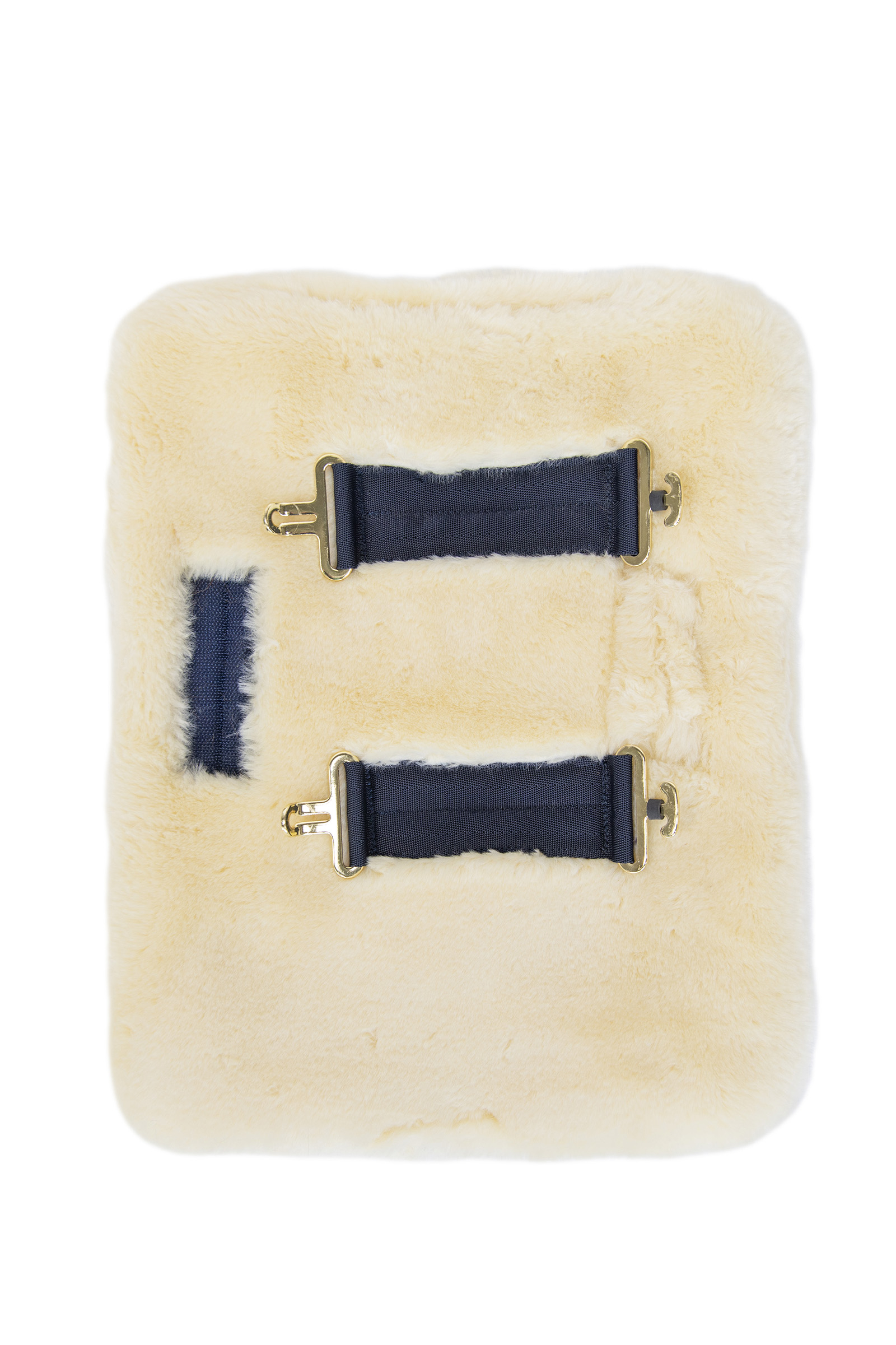 Kentucky Horsewear Vegansk saueskinn Chest Expander 2 spenner