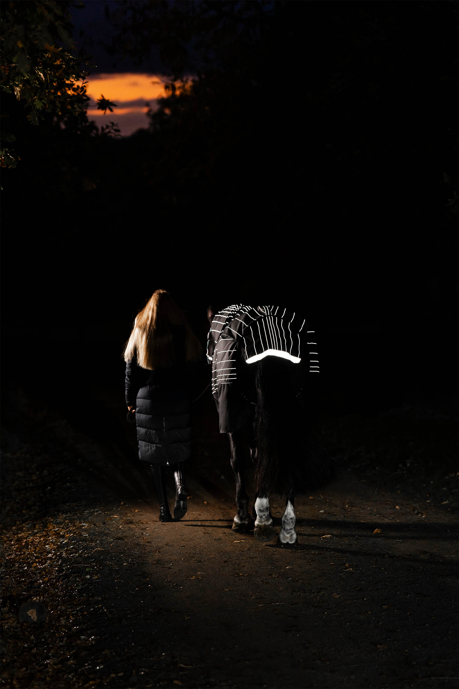 Horseware Amigo 1200D FieldSafe Reflectech Plus ute-dekken, 250 g