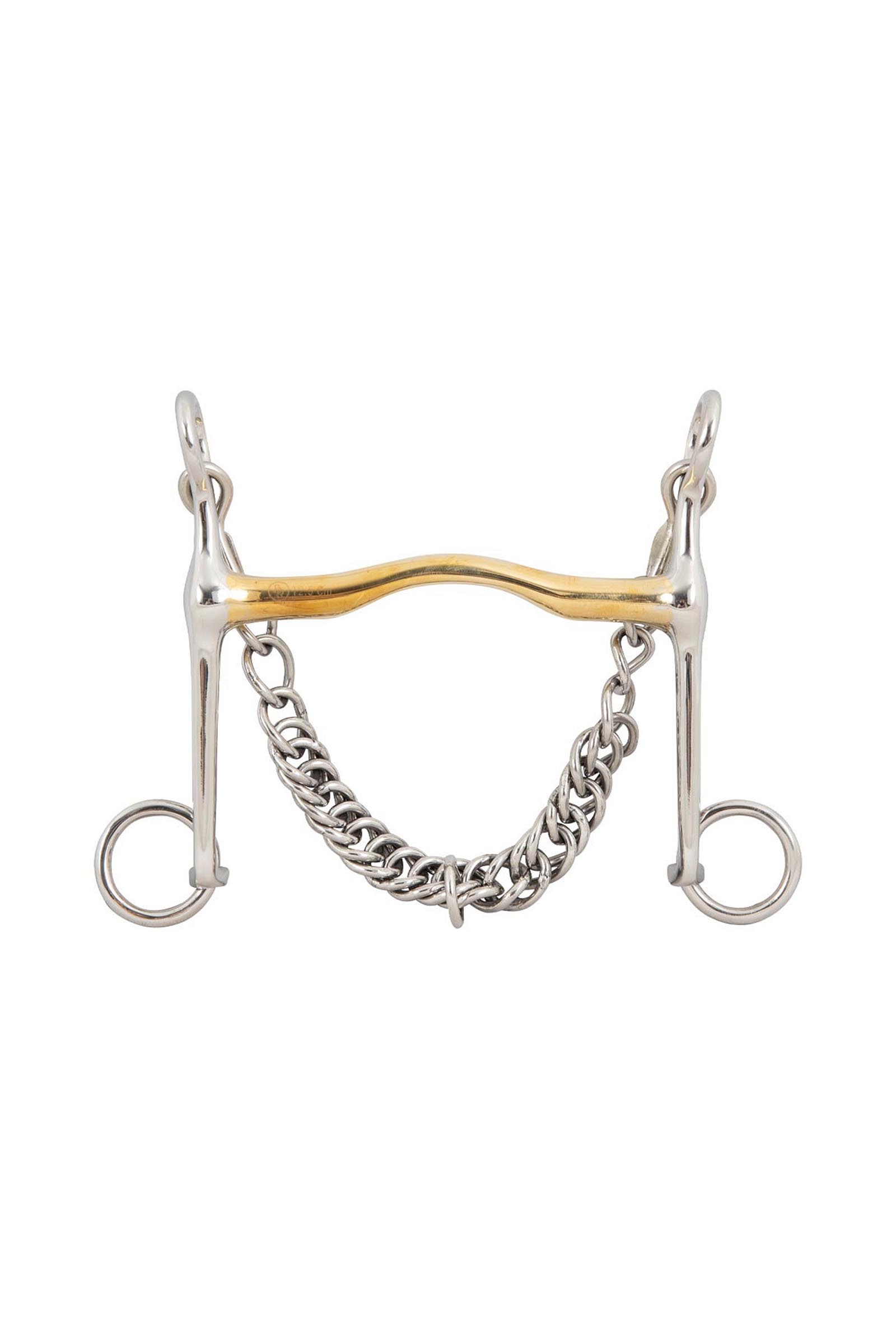 BR Weymouth stangbitt Soft Contact 12 mm, skenker 140 mm