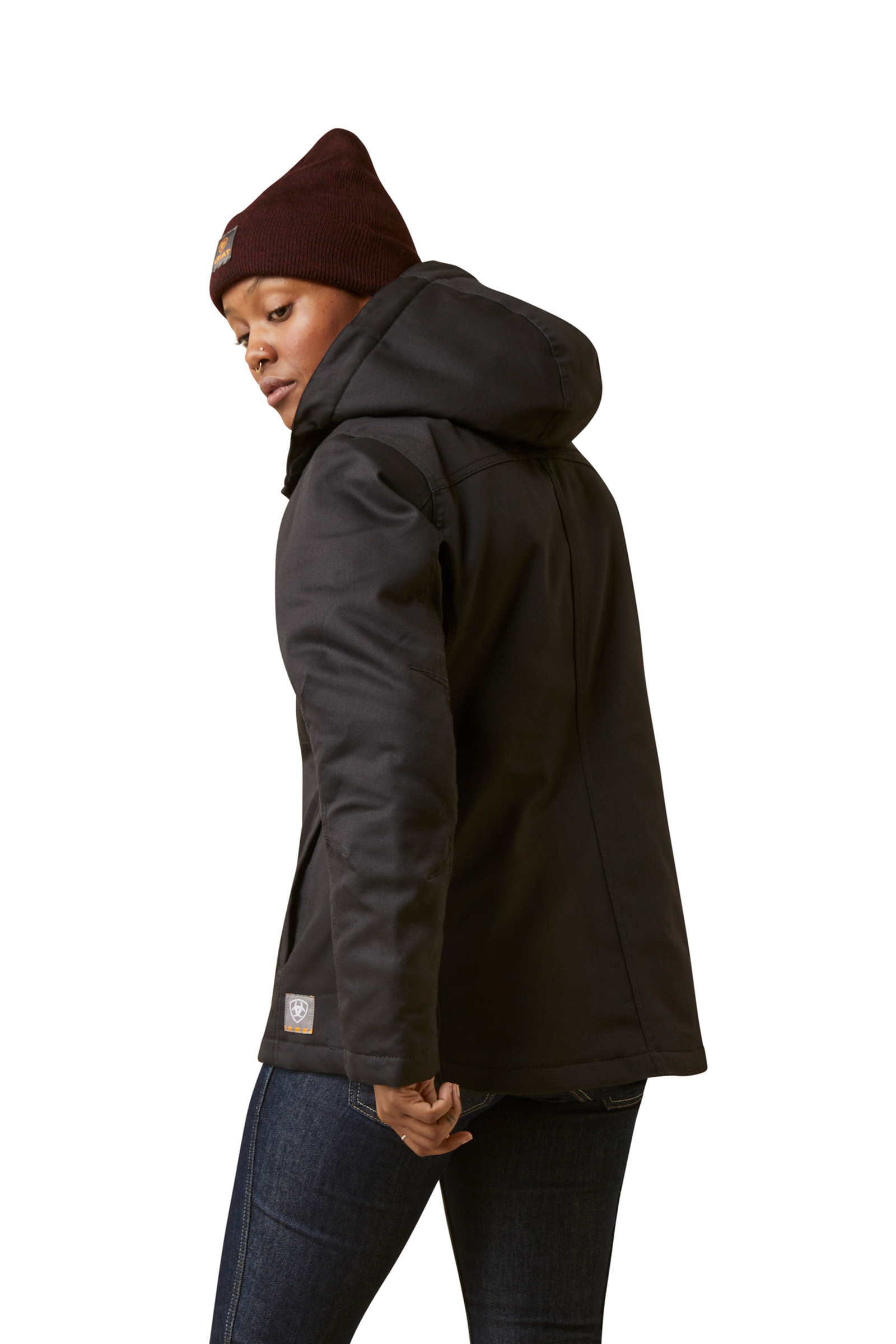 Ariat Rebar DuraCanvas fôret jakke til dame