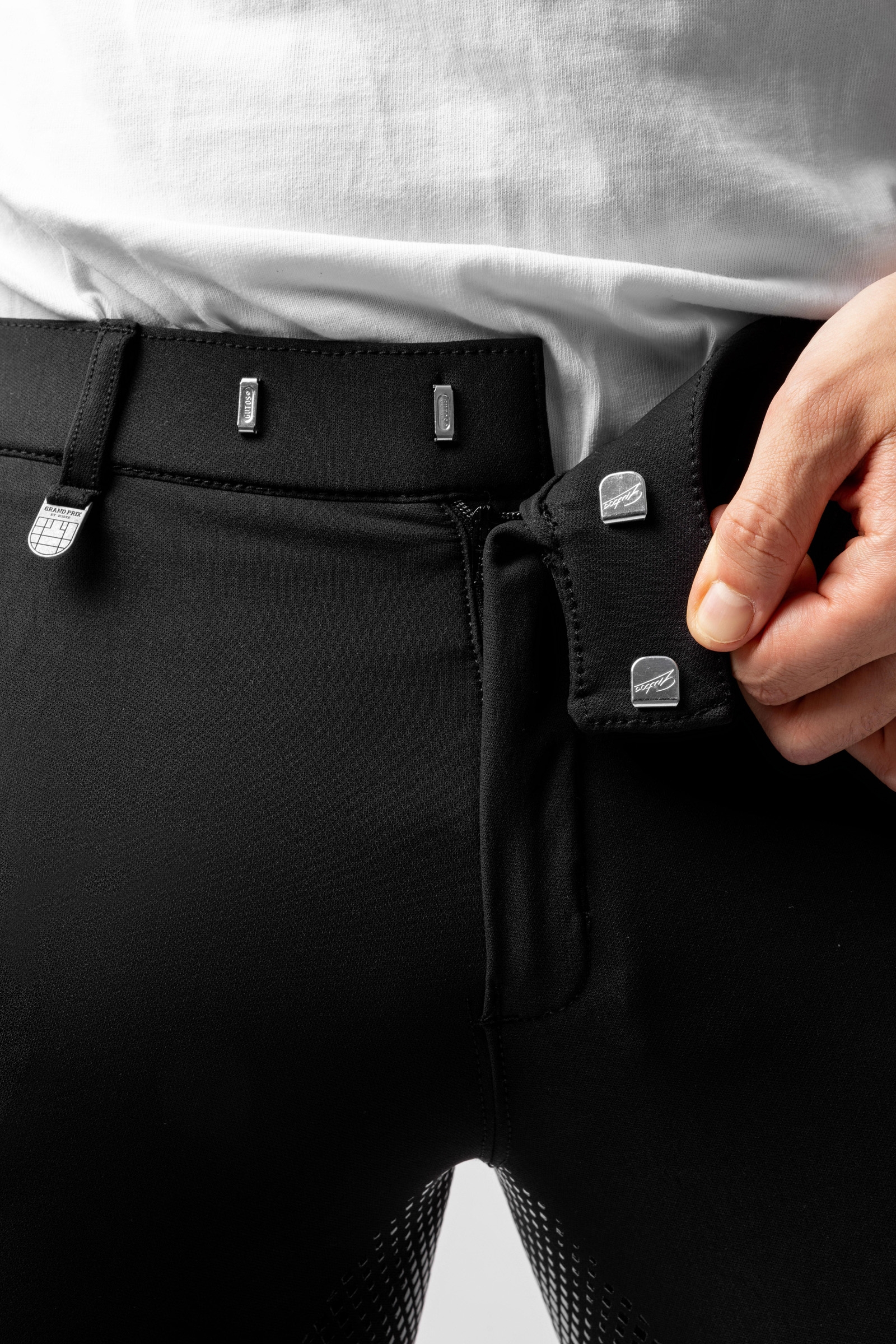 Horze Grand Prix ridebukse for menn med helforsterkning i silikon UPF 50+