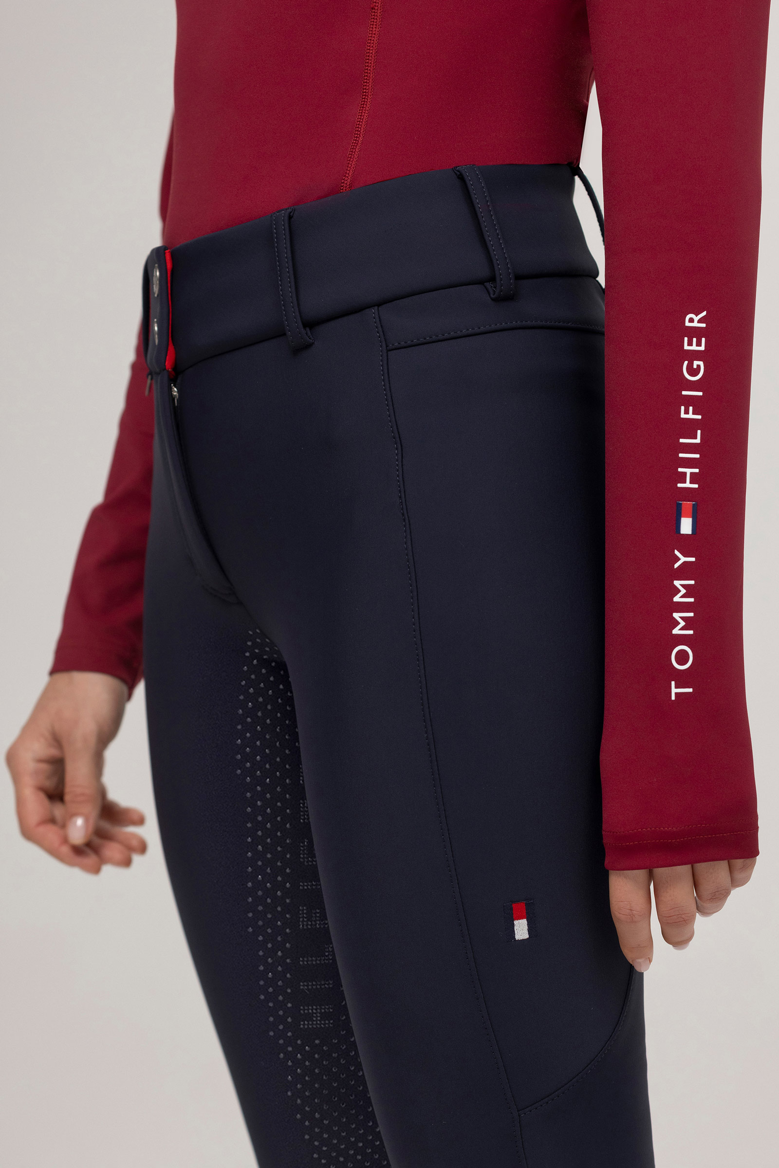 Tommy Hilfiger Equestrian Minnesota Kvinners Softshell Helforsterkede Ridebukser