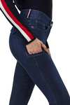 Tommy Hilfiger Equestrian Hope dame denim ridebukse med full grip