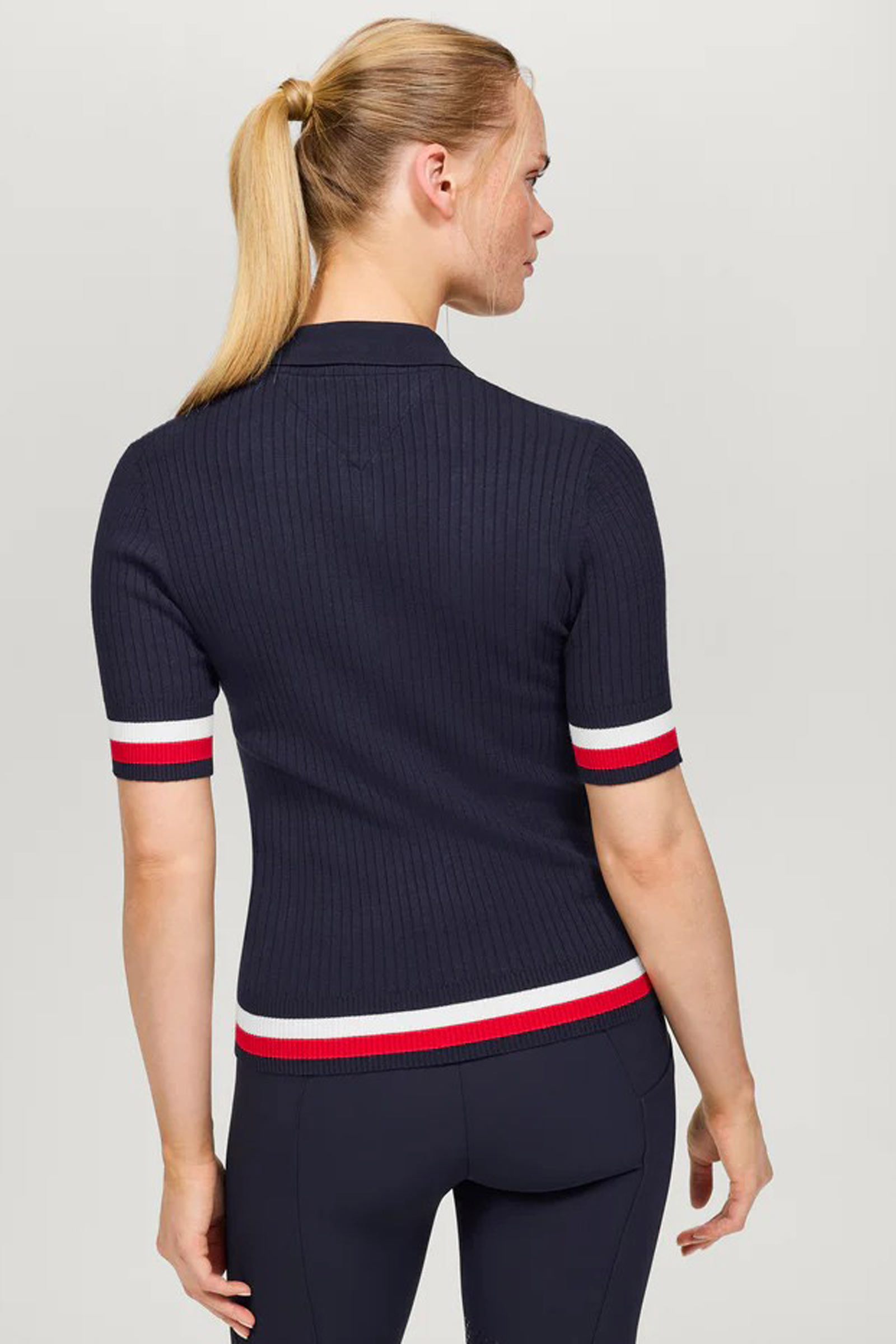 Tommy Hilfiger Equestrian Lenox strikket poloskjorte