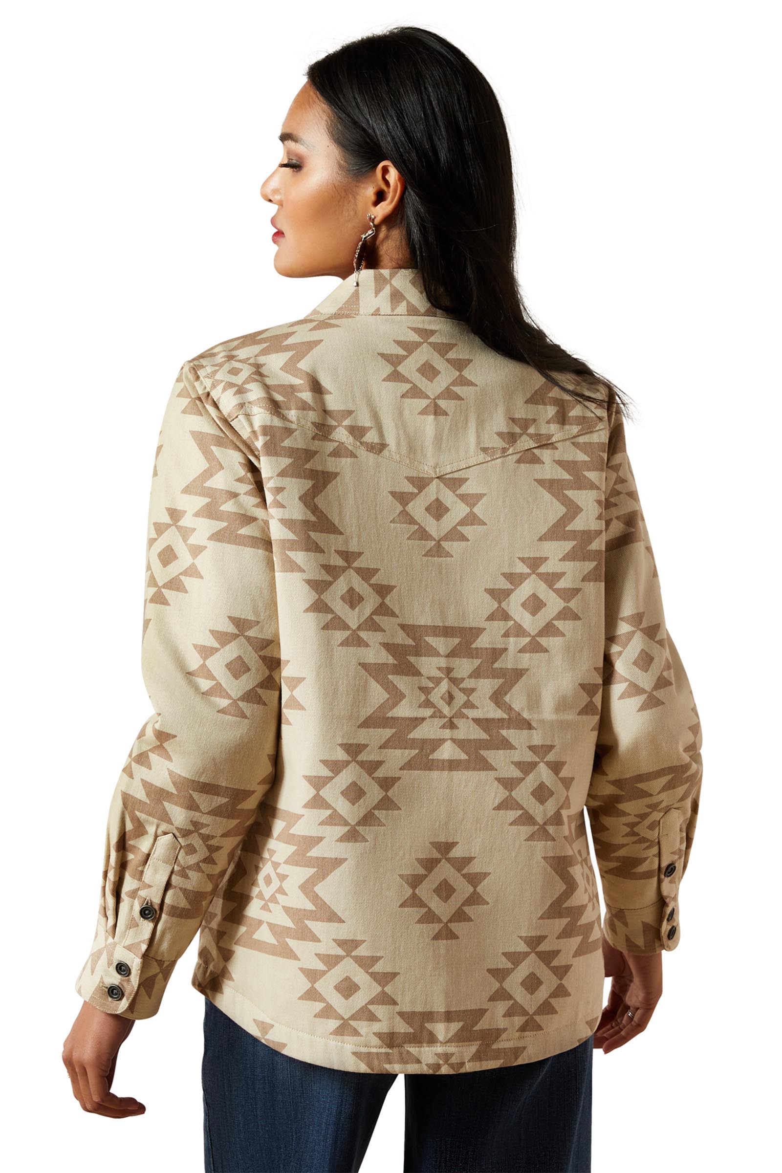 Ariat Clovis vattert dameskjortejakke